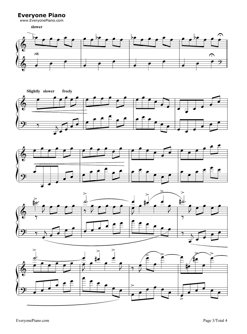 Dawn钢琴谱_Dario_Marianelli