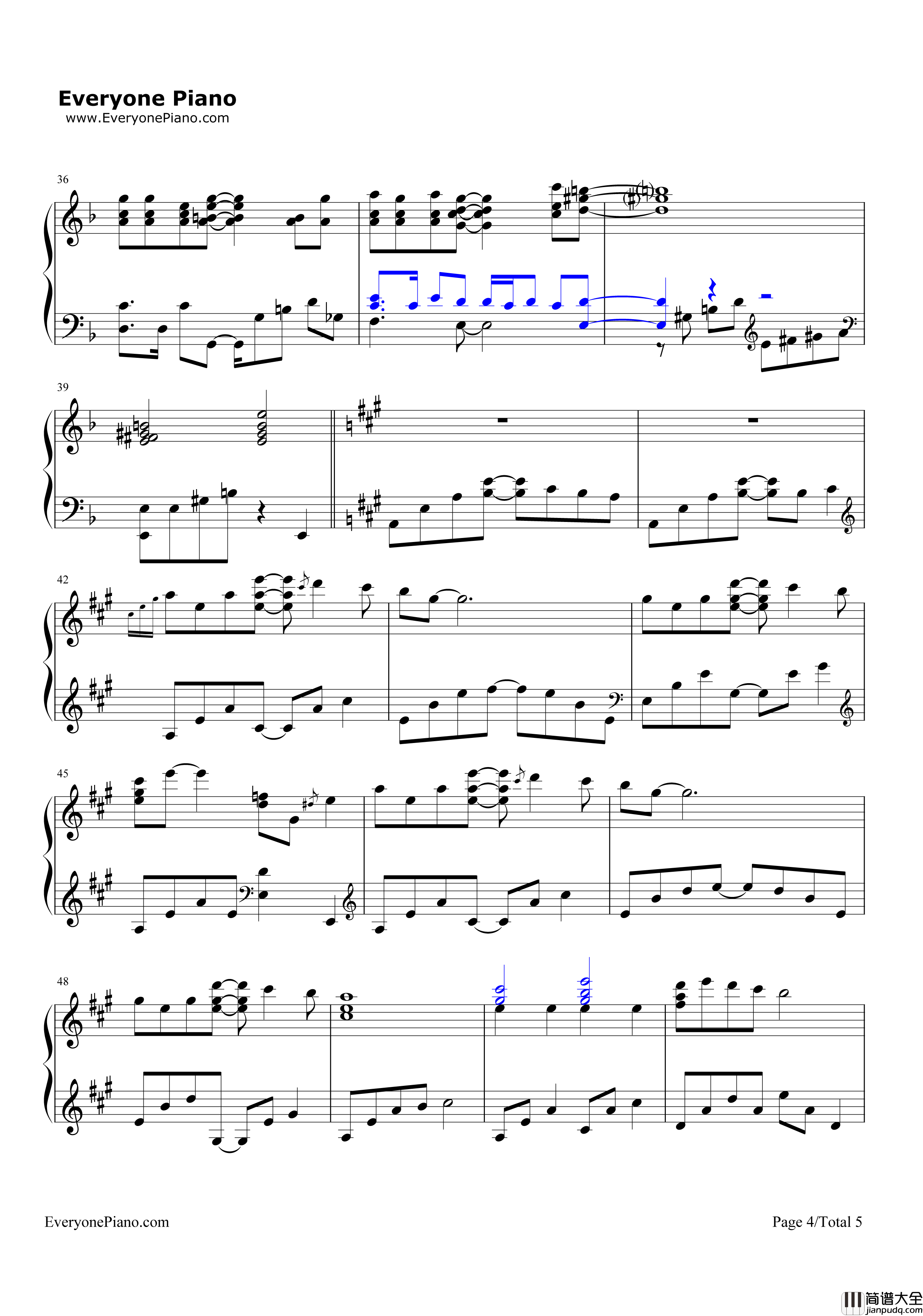 目标是神奇宝贝大师钢琴谱_松本梨香