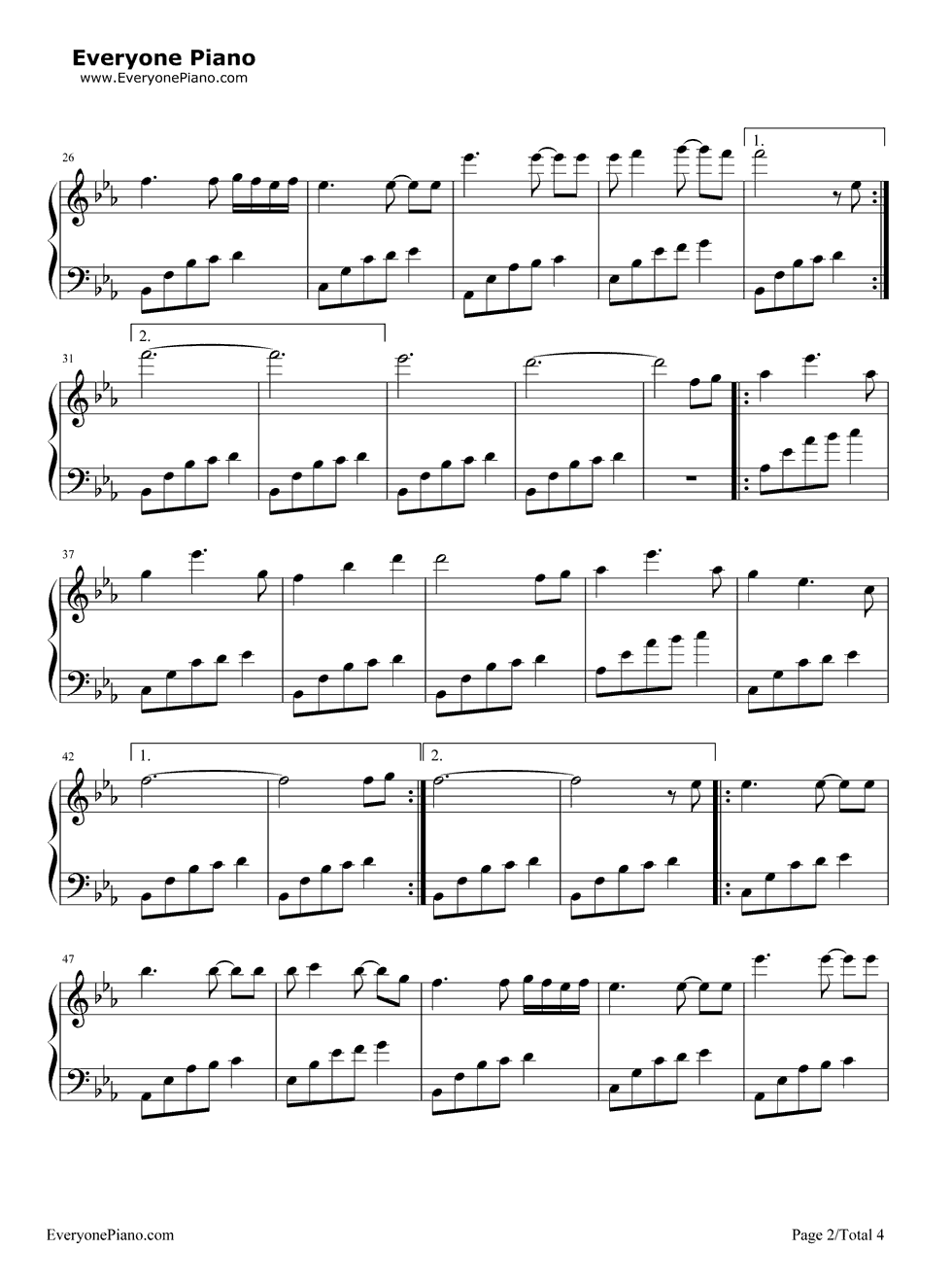 A_Simple_Life钢琴谱_Brian_Crain