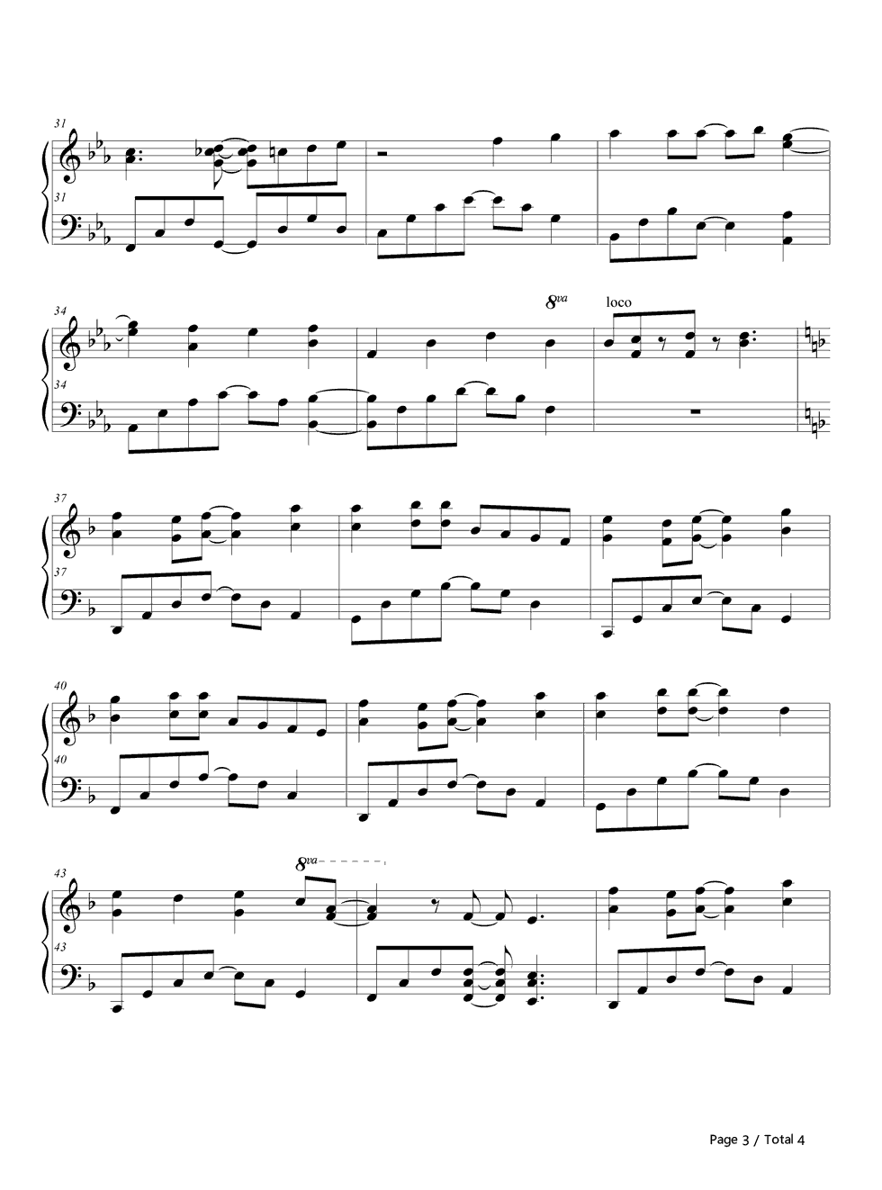 星より先に见つけてあげる钢琴谱_森口博子