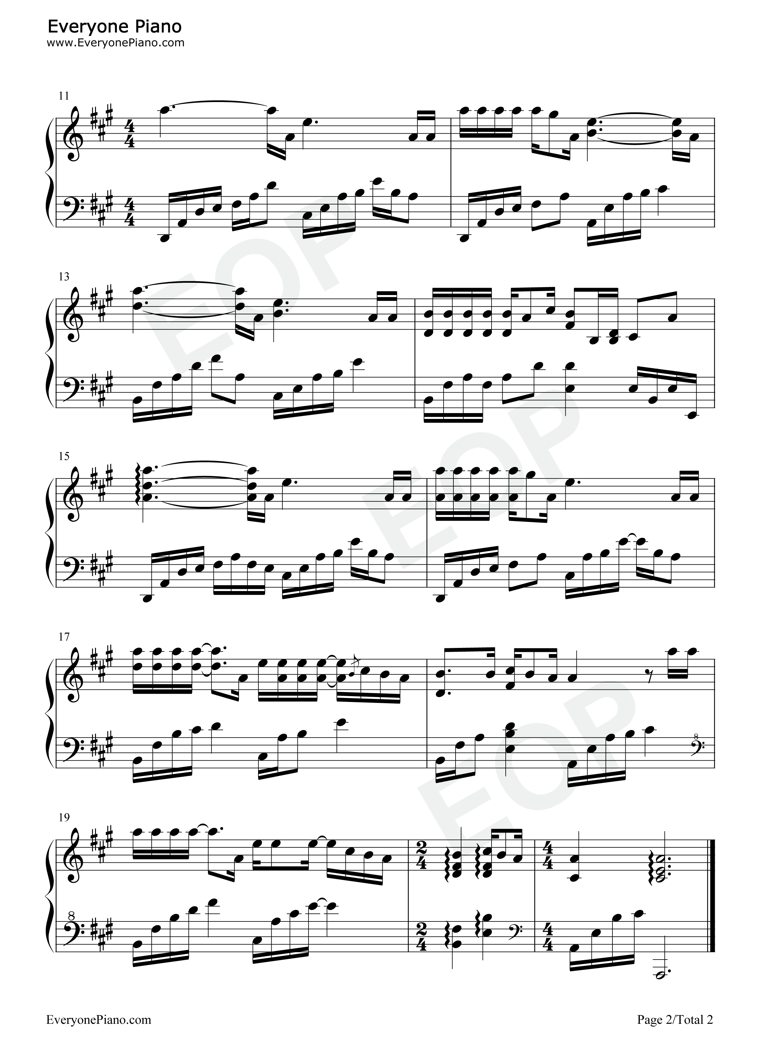 爱的代价钢琴谱_冯小刚