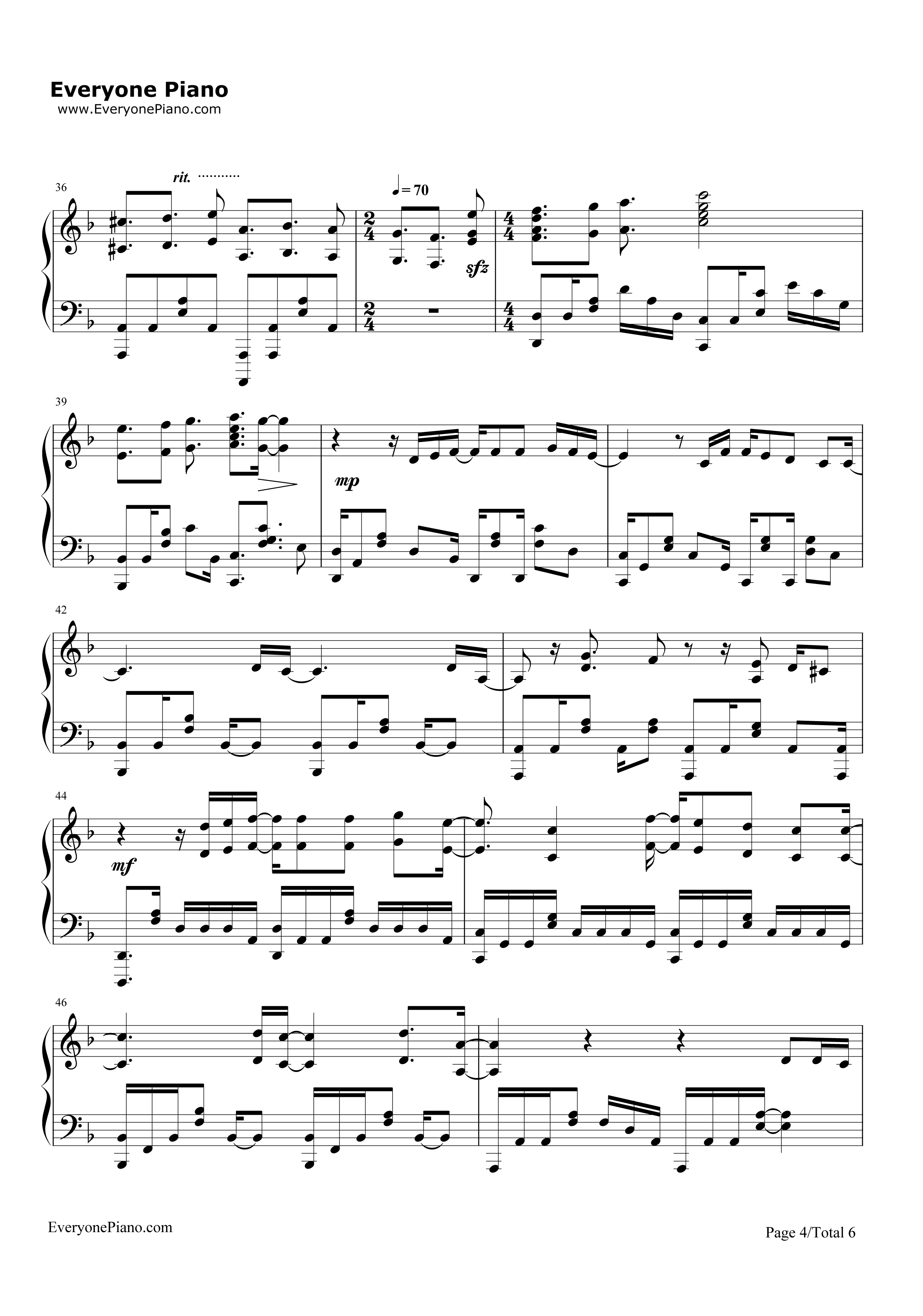 Medley钢琴谱_Aimer