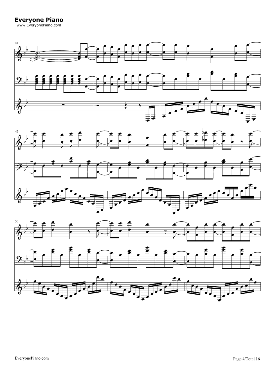 仆らの翼钢琴谱_邻人部