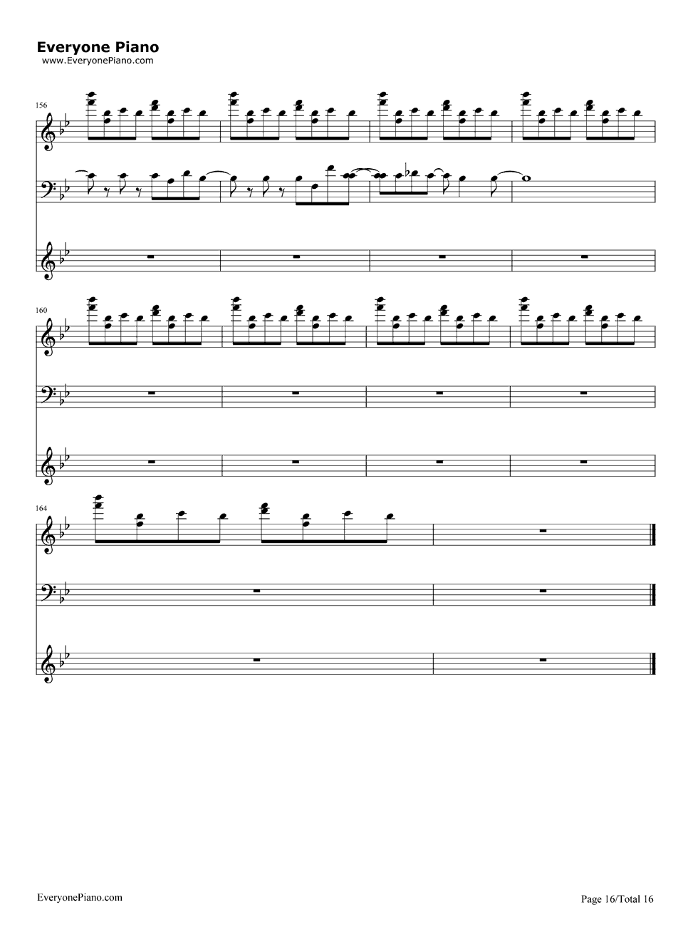 仆らの翼钢琴谱_邻人部