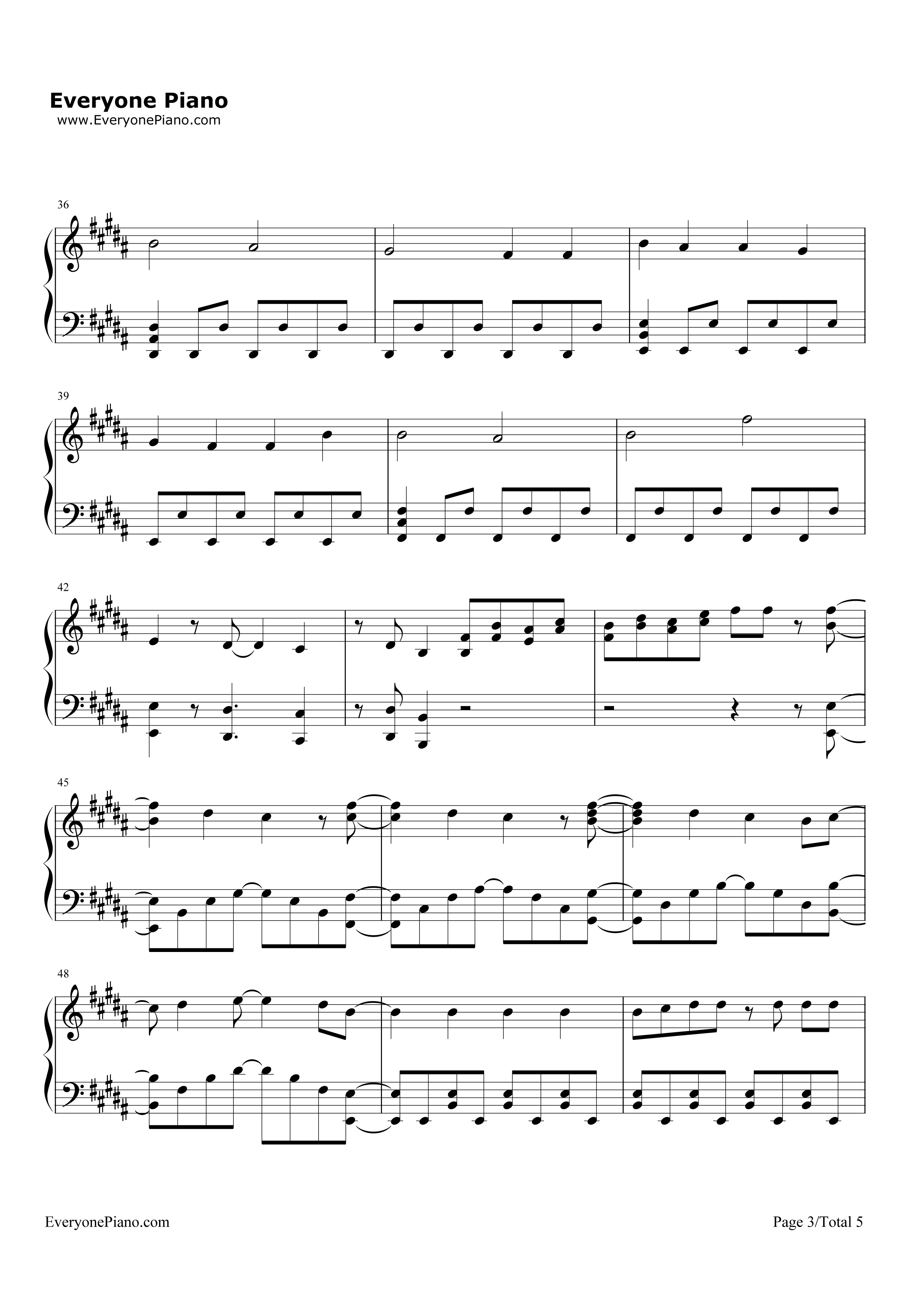 FLY_HIGH钢琴谱_BURNOUT_SYNDROMES