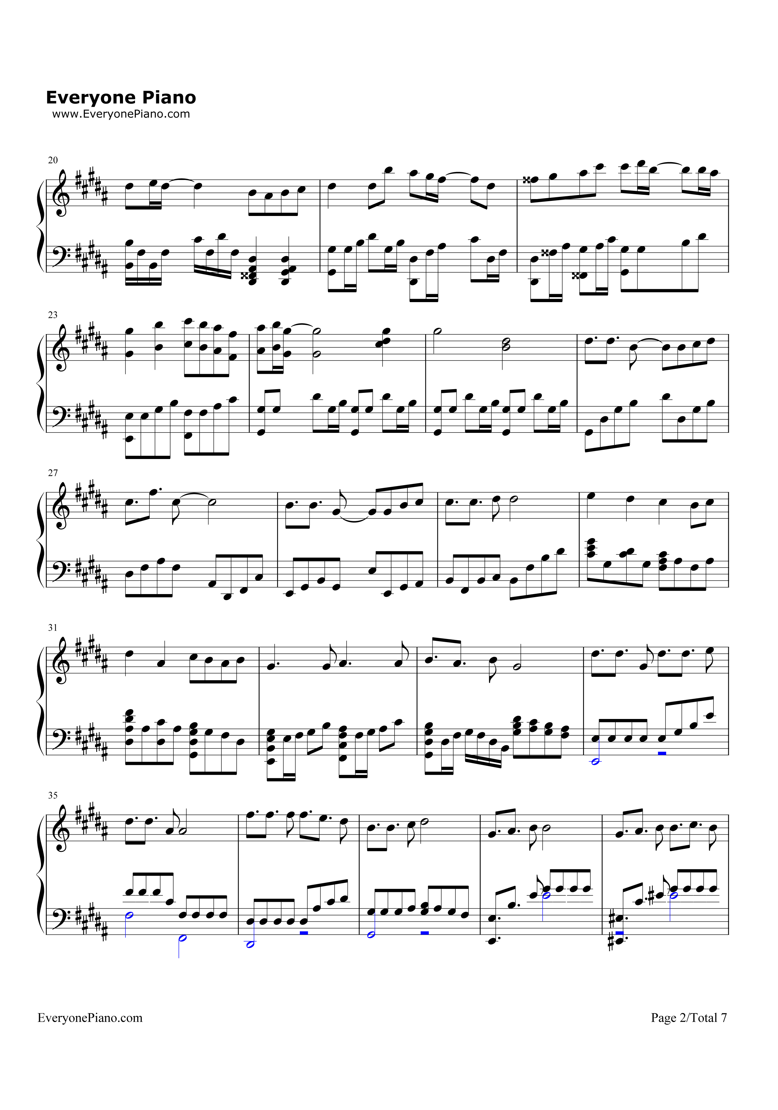 LEVEL5钢琴谱_fripSide