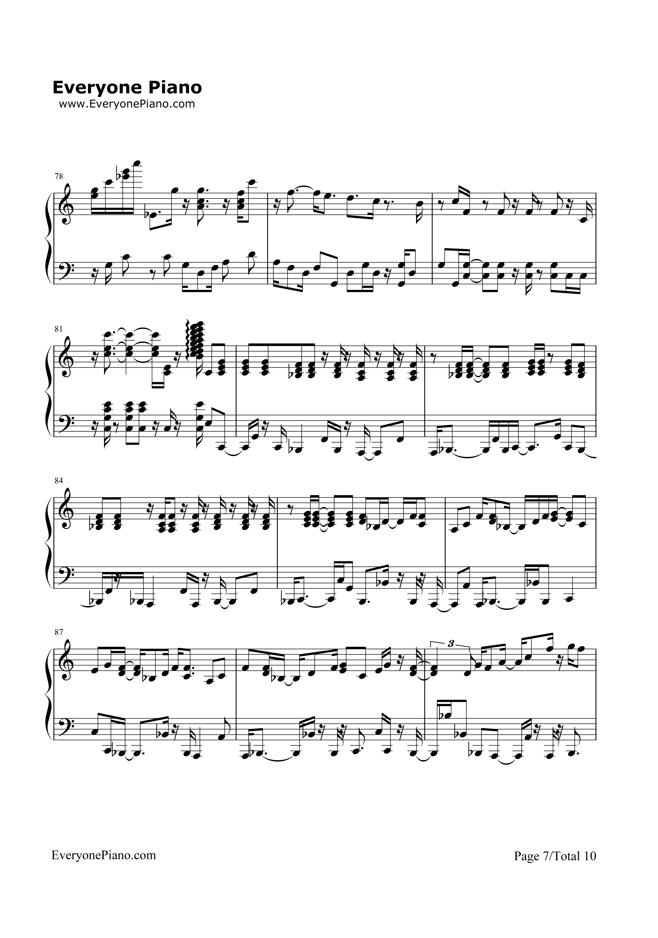 Bon_Voyage钢琴谱_Bon_Bon_Blanco