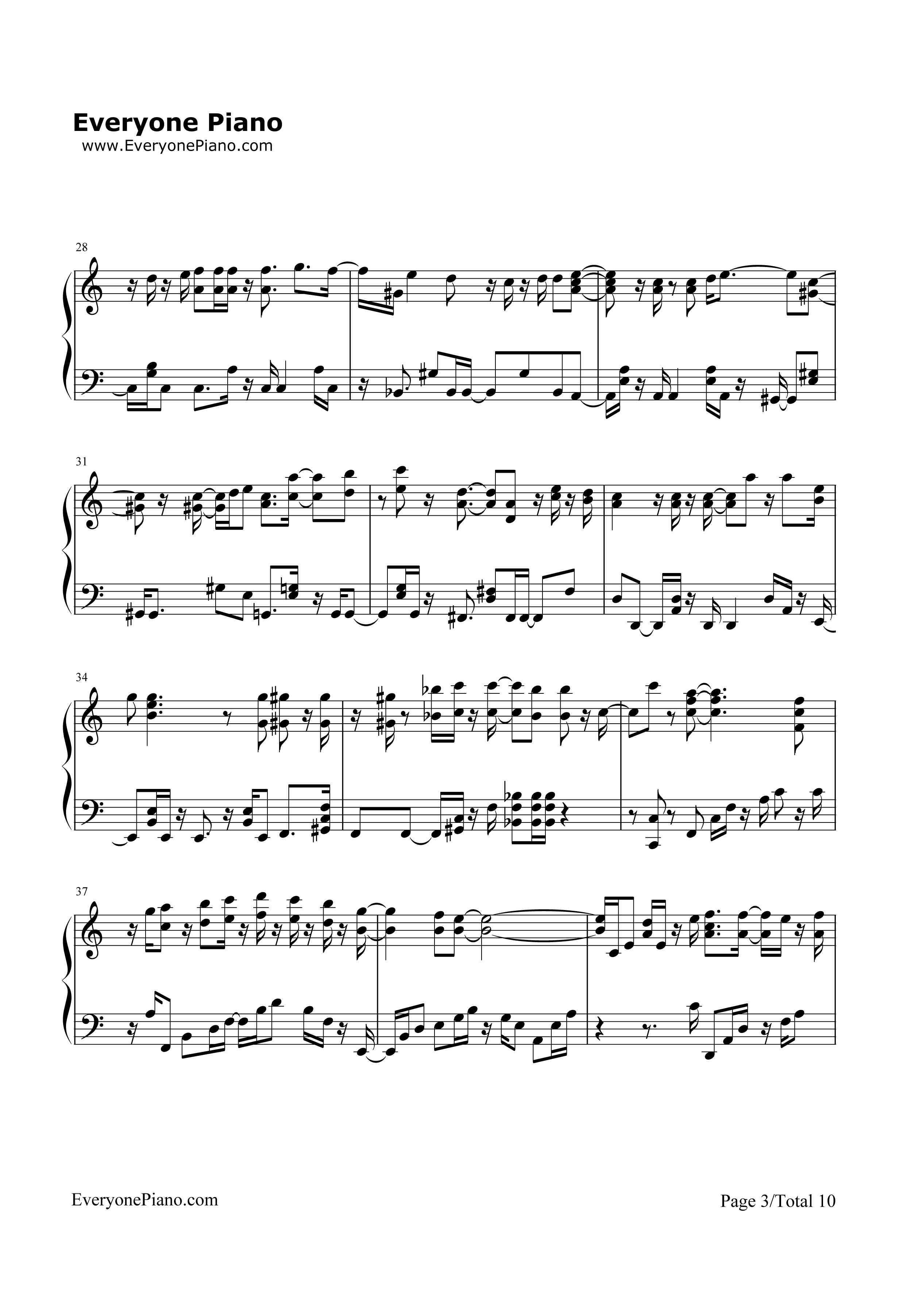 Bon_Voyage钢琴谱_Bon_Bon_Blanco