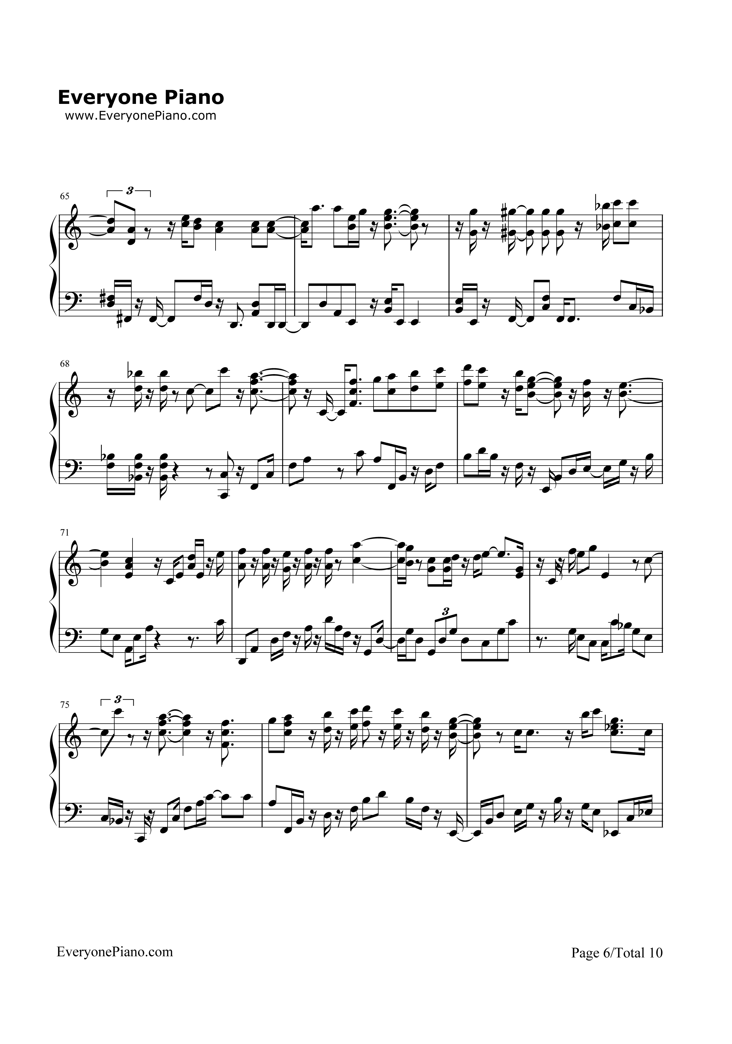 Bon_Voyage钢琴谱_Bon_Bon_Blanco