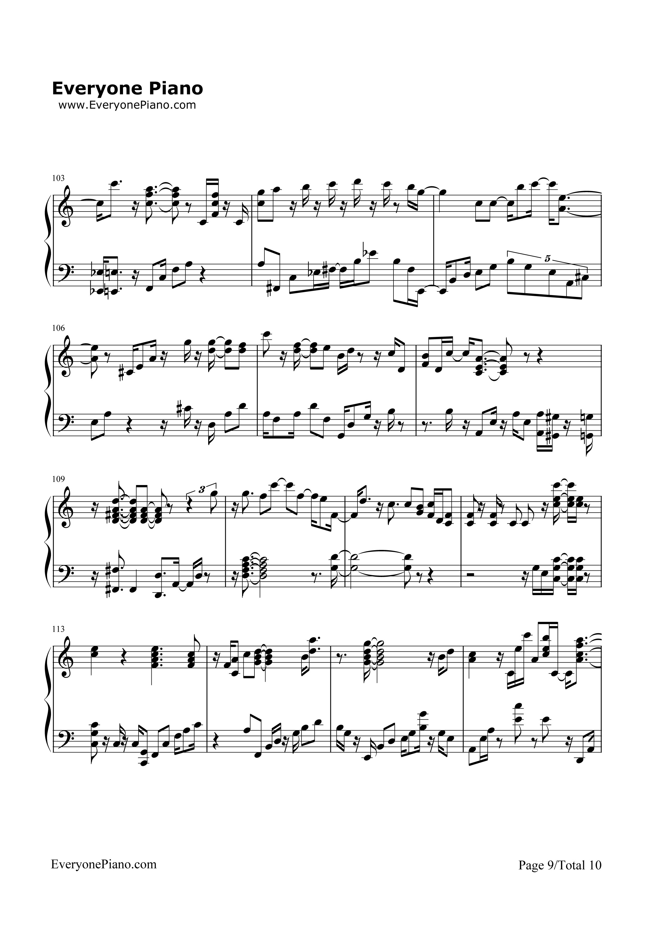 Bon_Voyage钢琴谱_Bon_Bon_Blanco