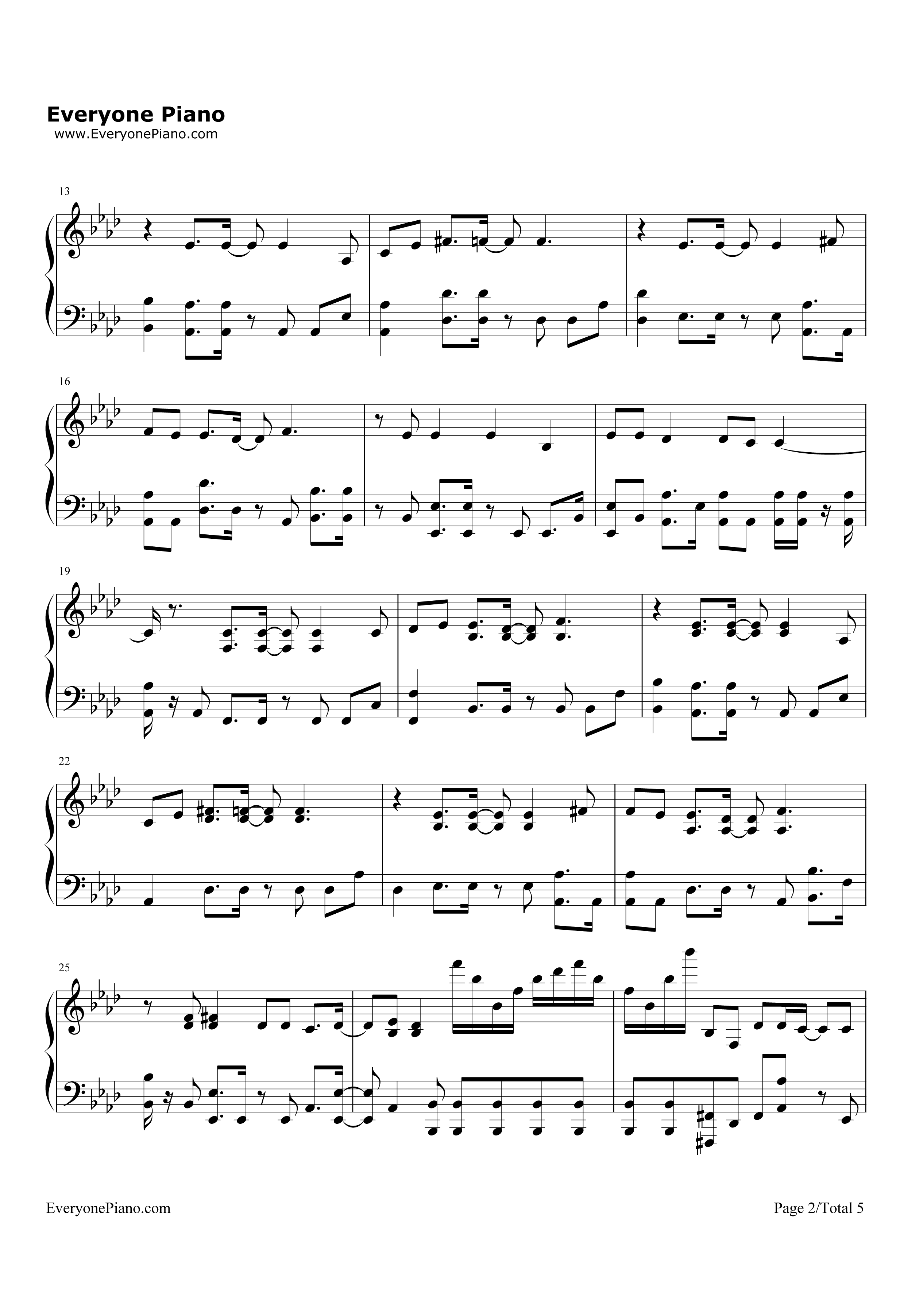 Steppin'_Out钢琴谱_FLOW