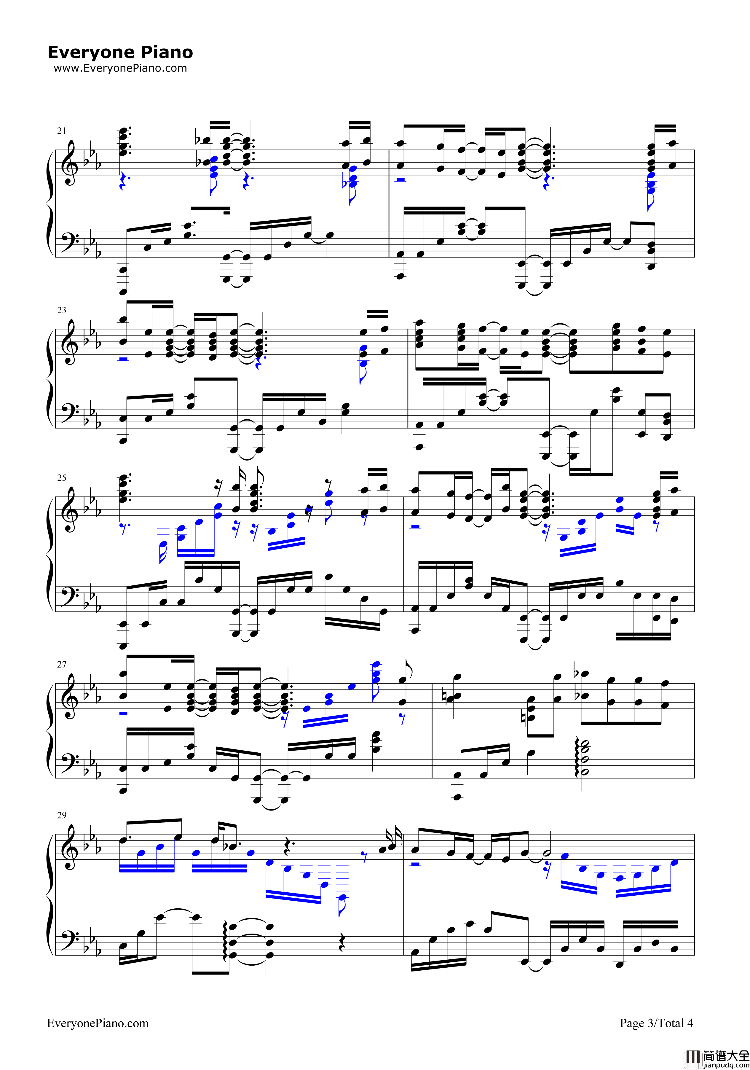 Harvest钢琴谱_(K)NoW_NAME