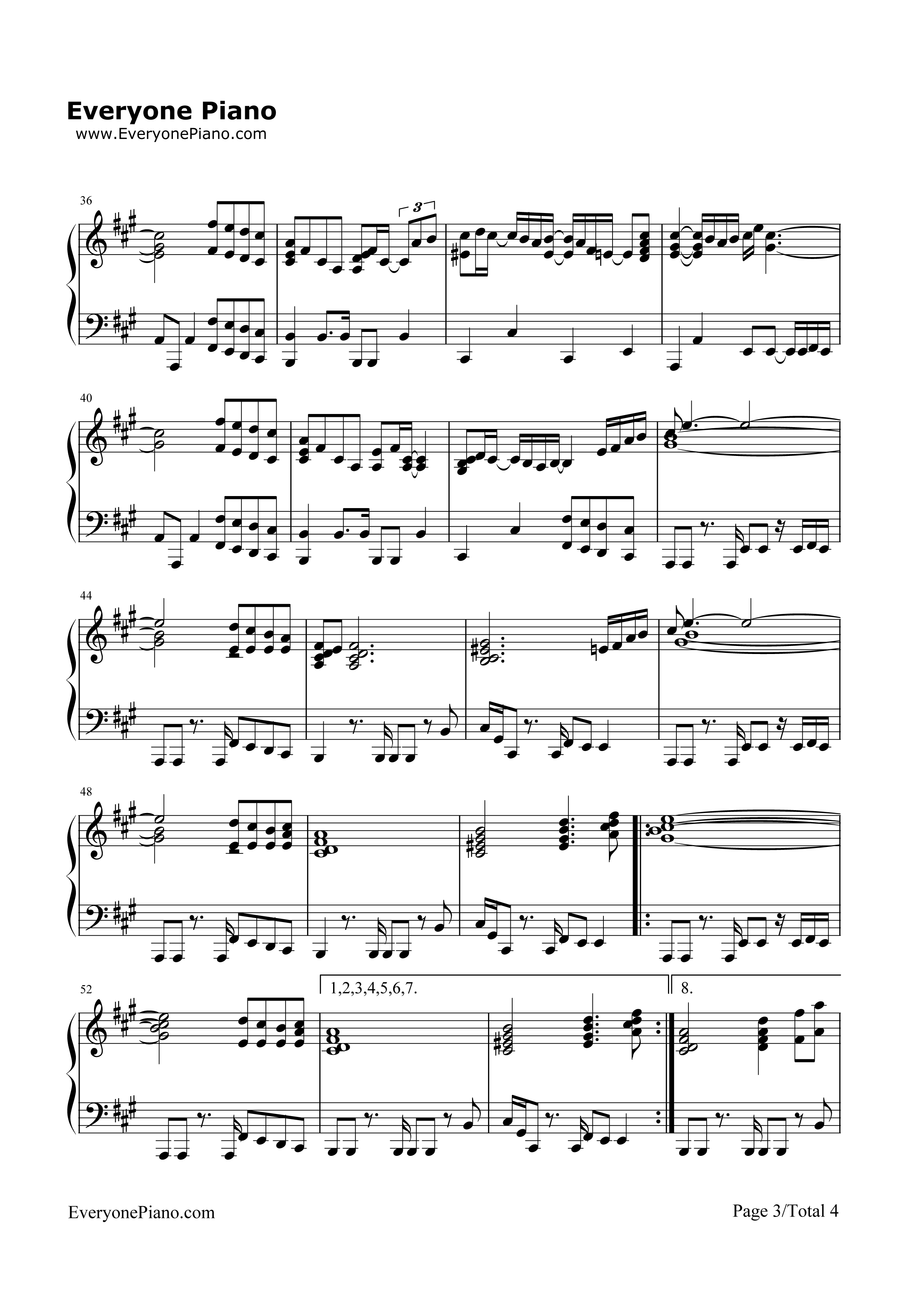 You_Don't_Know_My_Name钢琴谱_Alicia_Keys