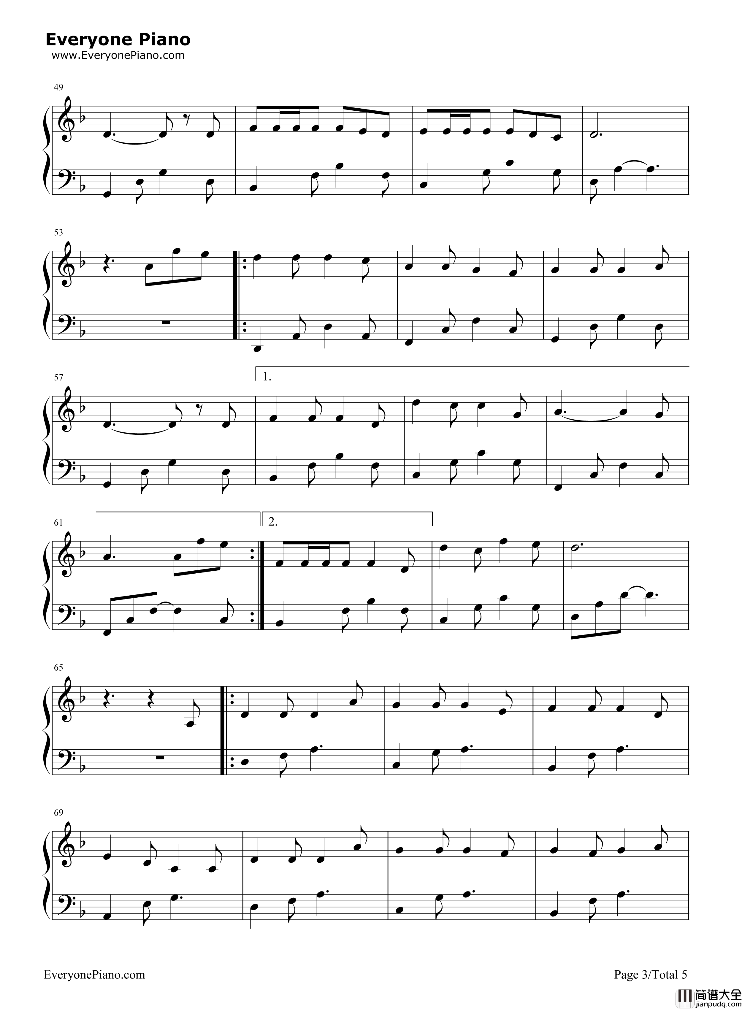 牧马城市钢琴谱_毛不易