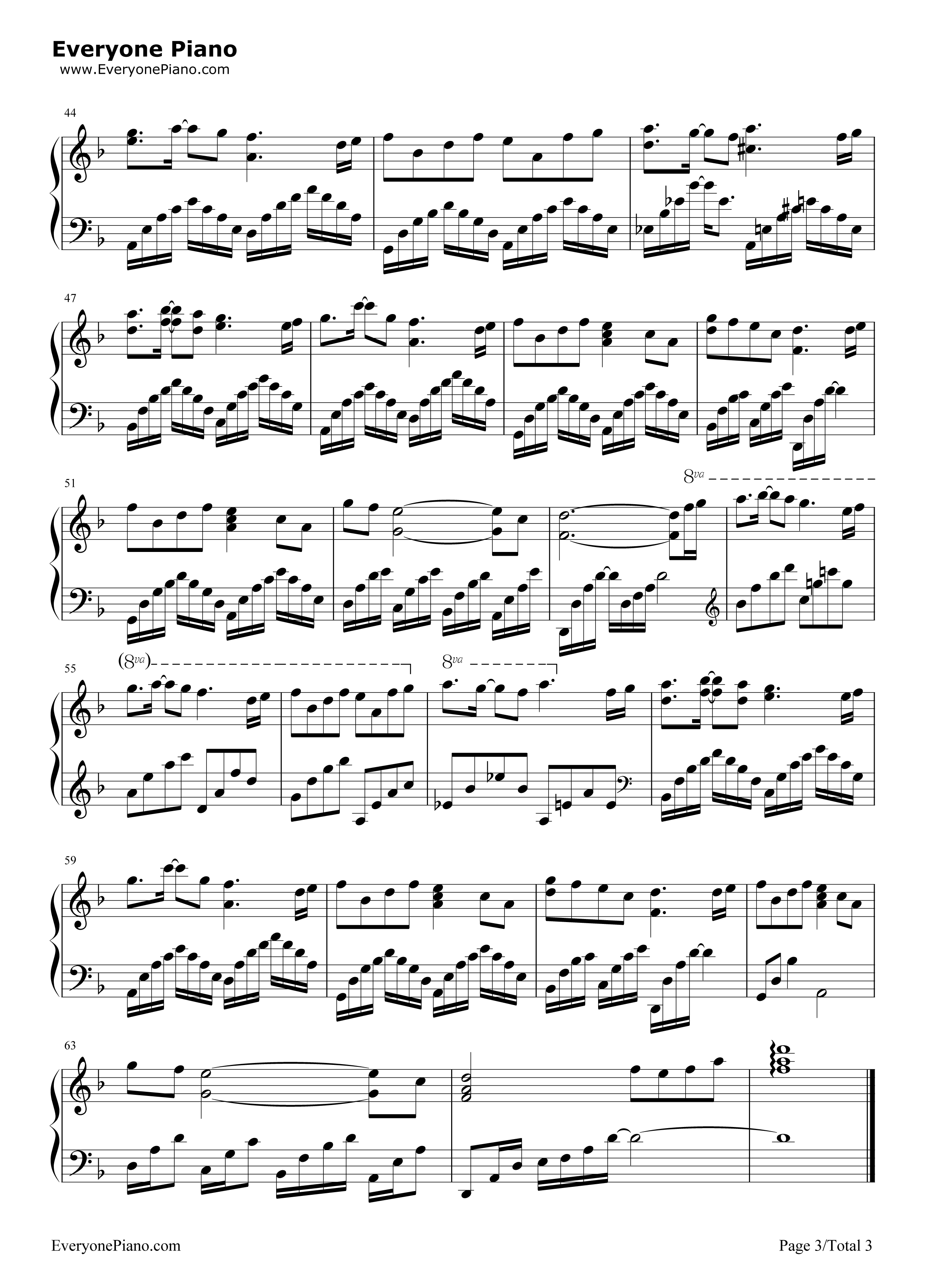 凤囚凰钢琴谱_白鹿