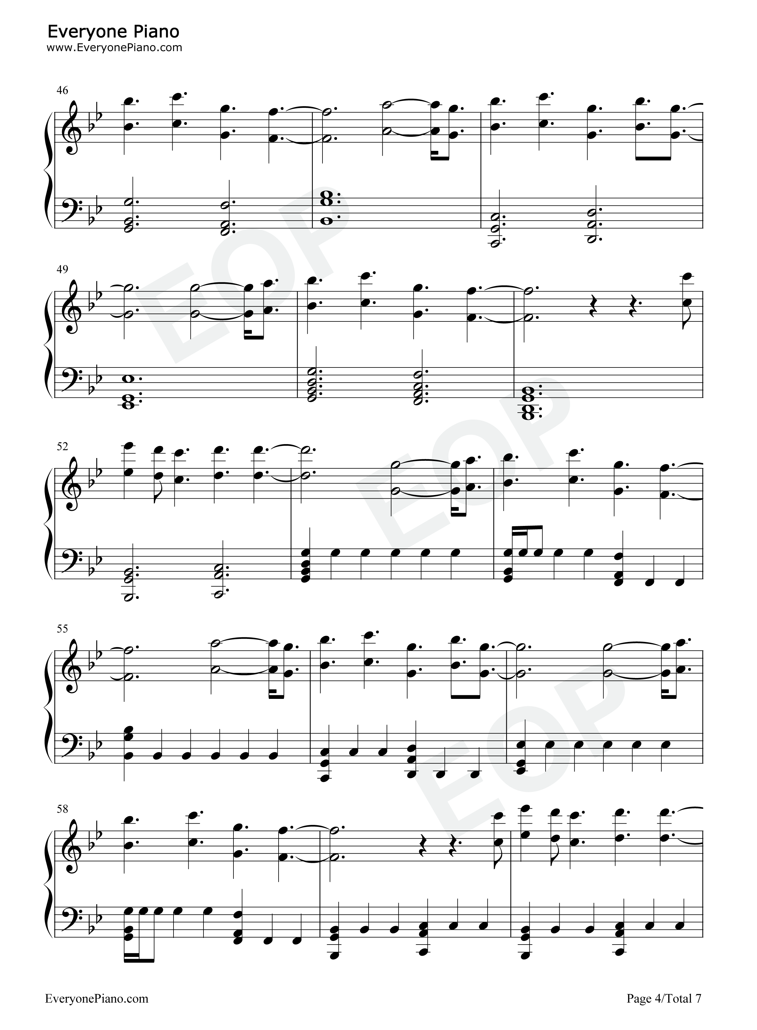 Trampoline钢琴谱_Shaed