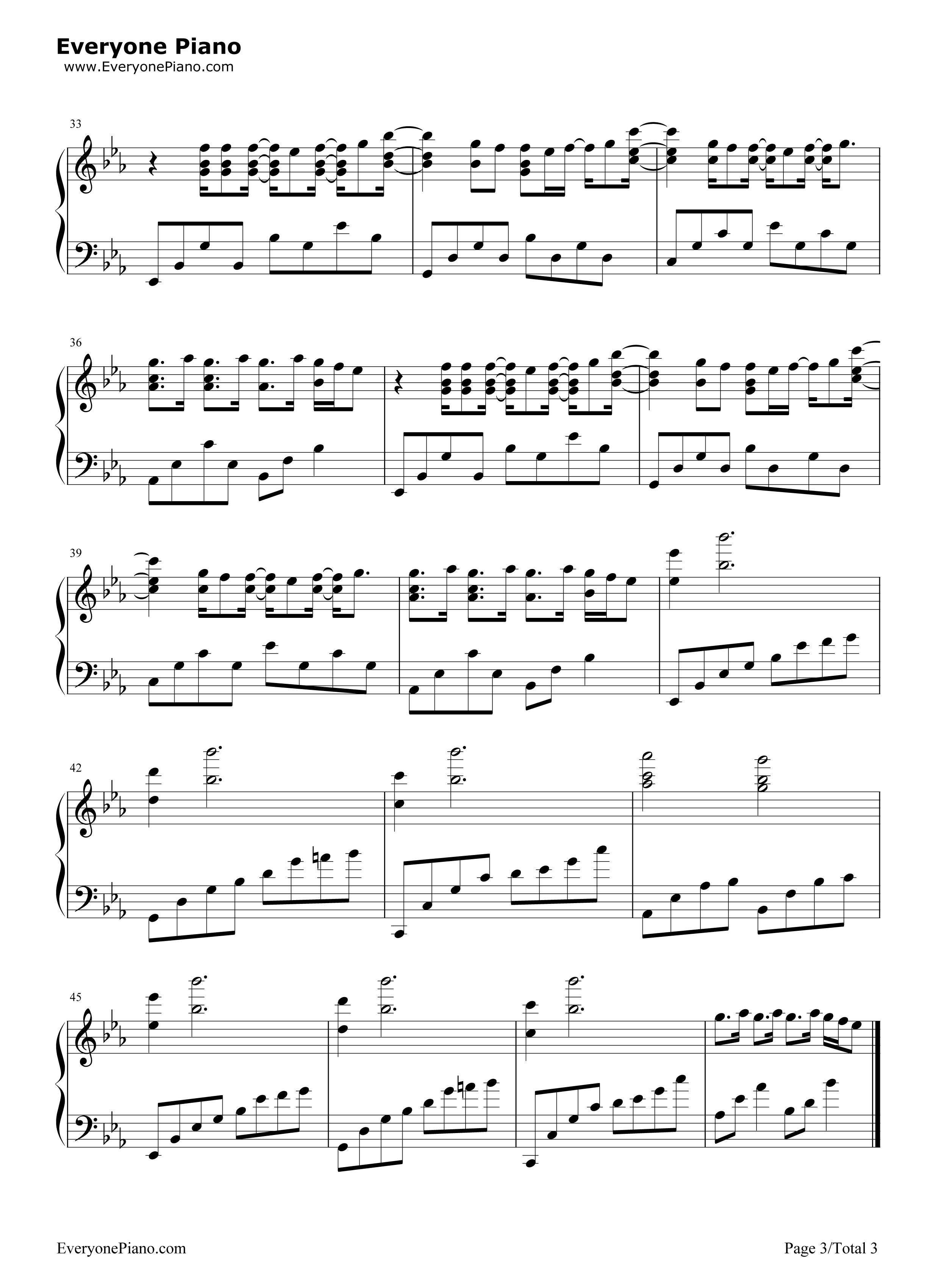 To_Be_Human钢琴谱_Sia