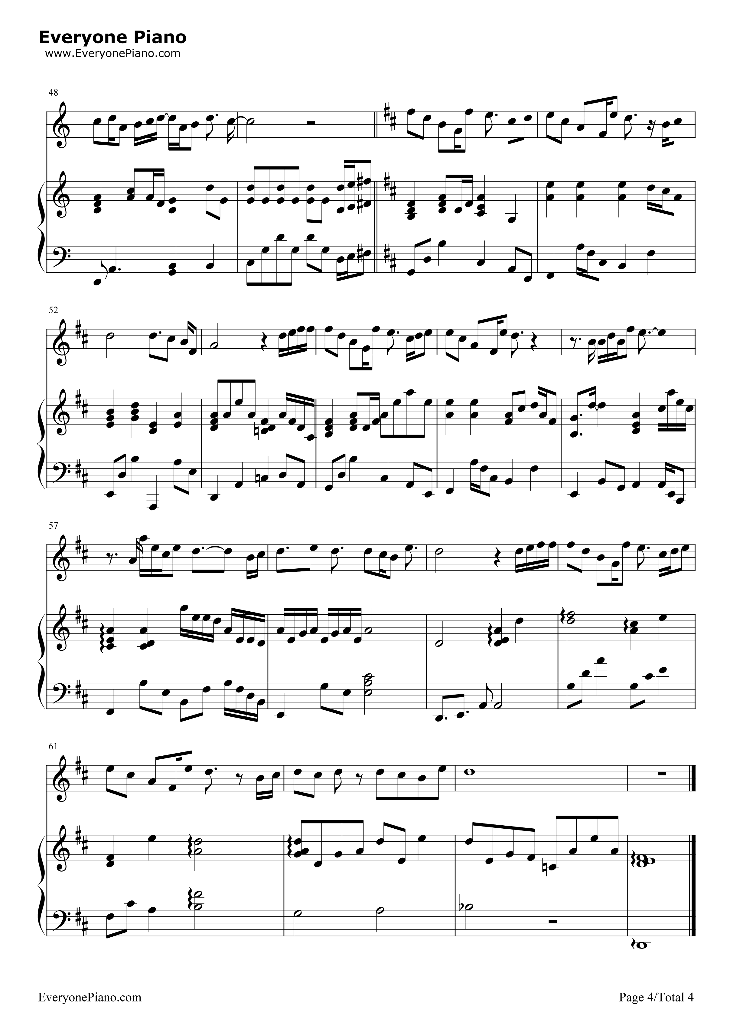 方圆几里钢琴谱_薛之谦