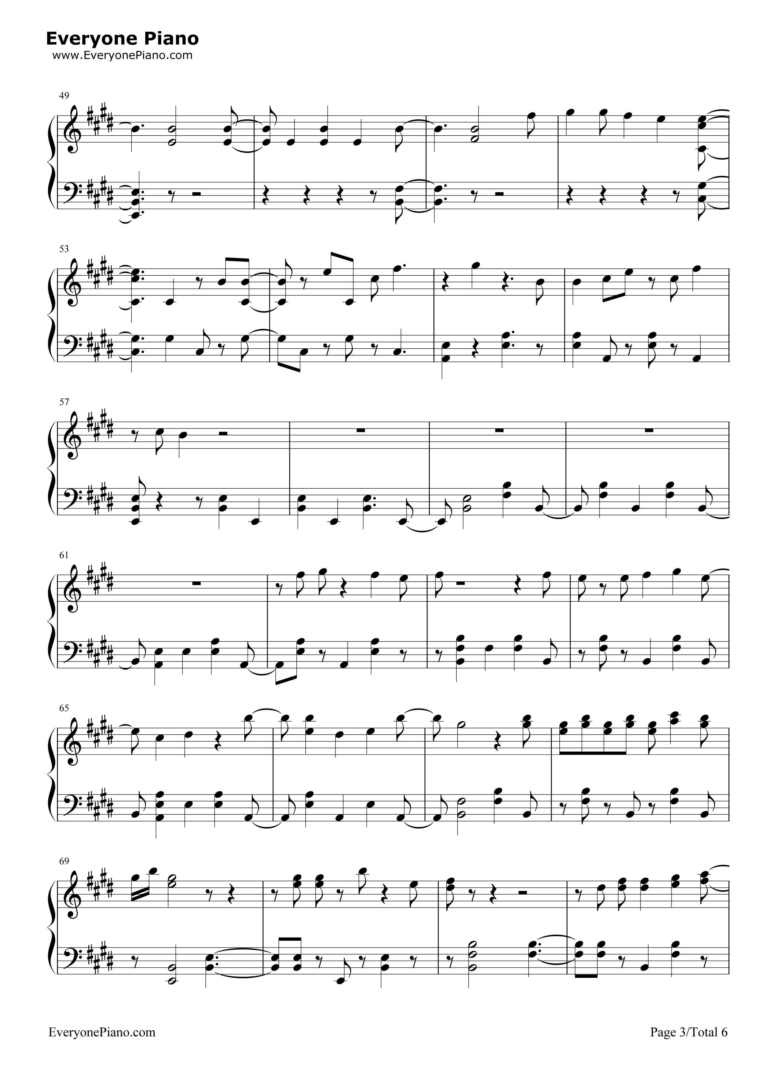 Space_Between钢琴谱_Mal_Evie