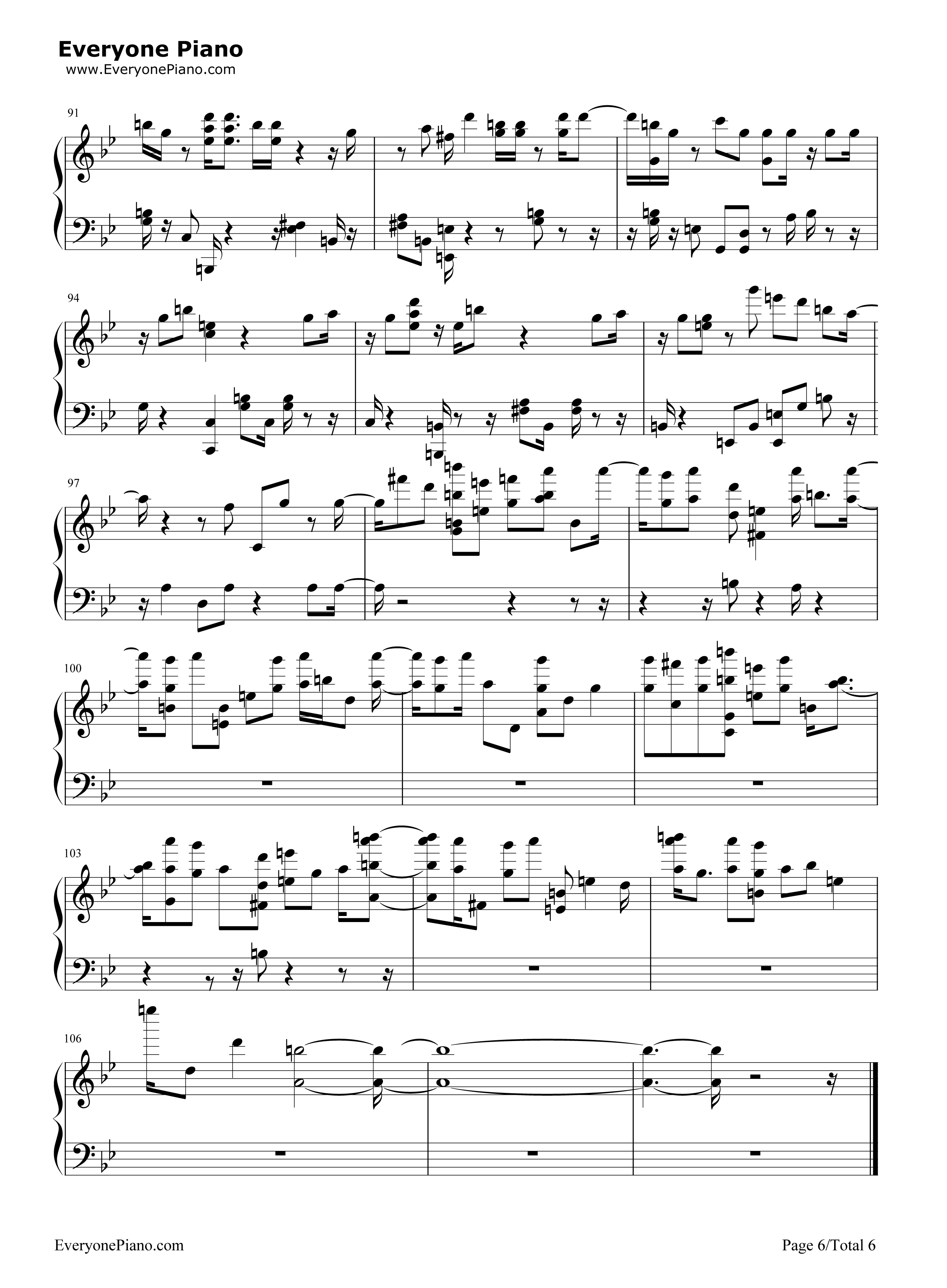 梦回暮夜钢琴谱_EXO