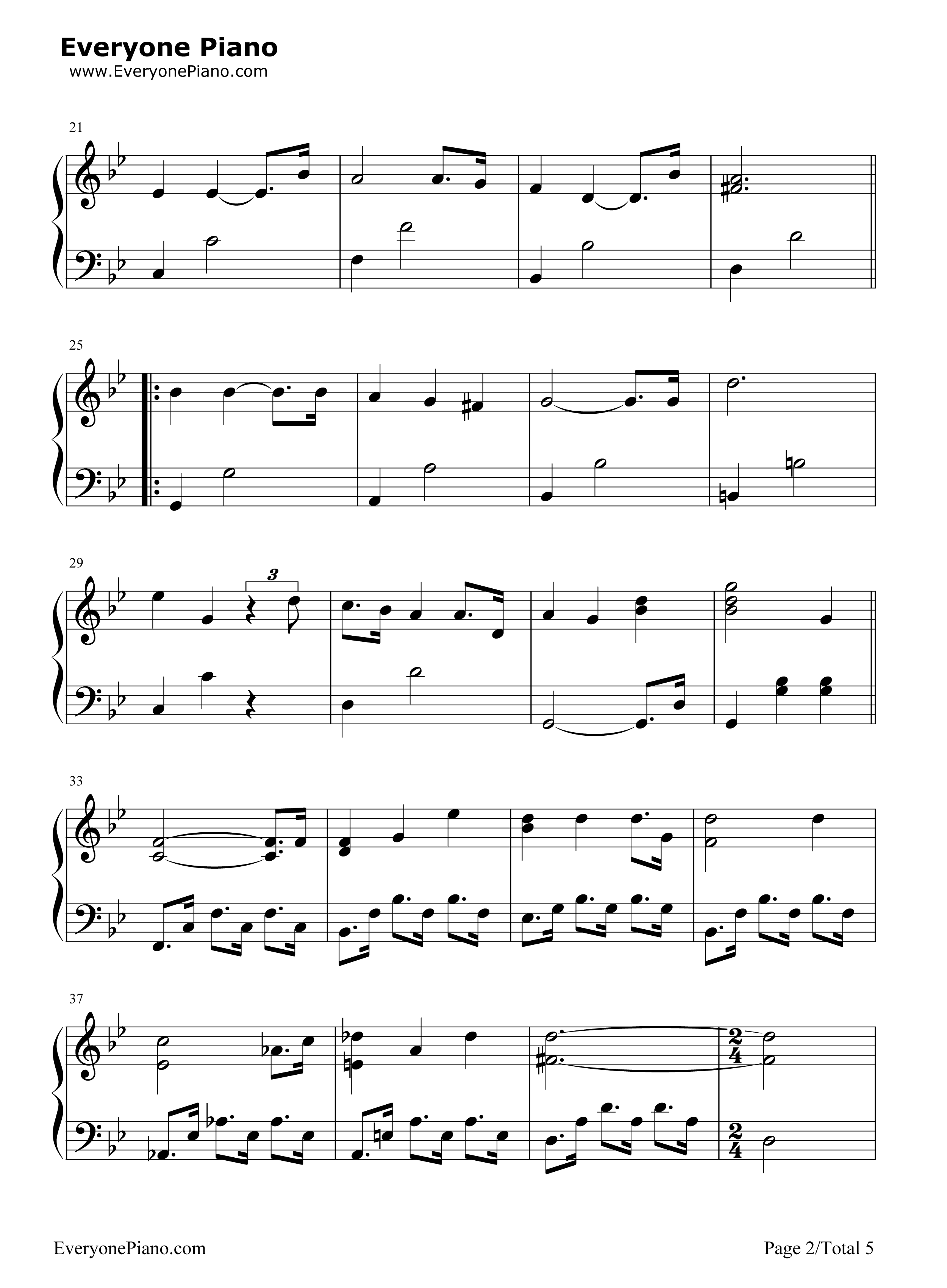 为了你钢琴谱_Ryu