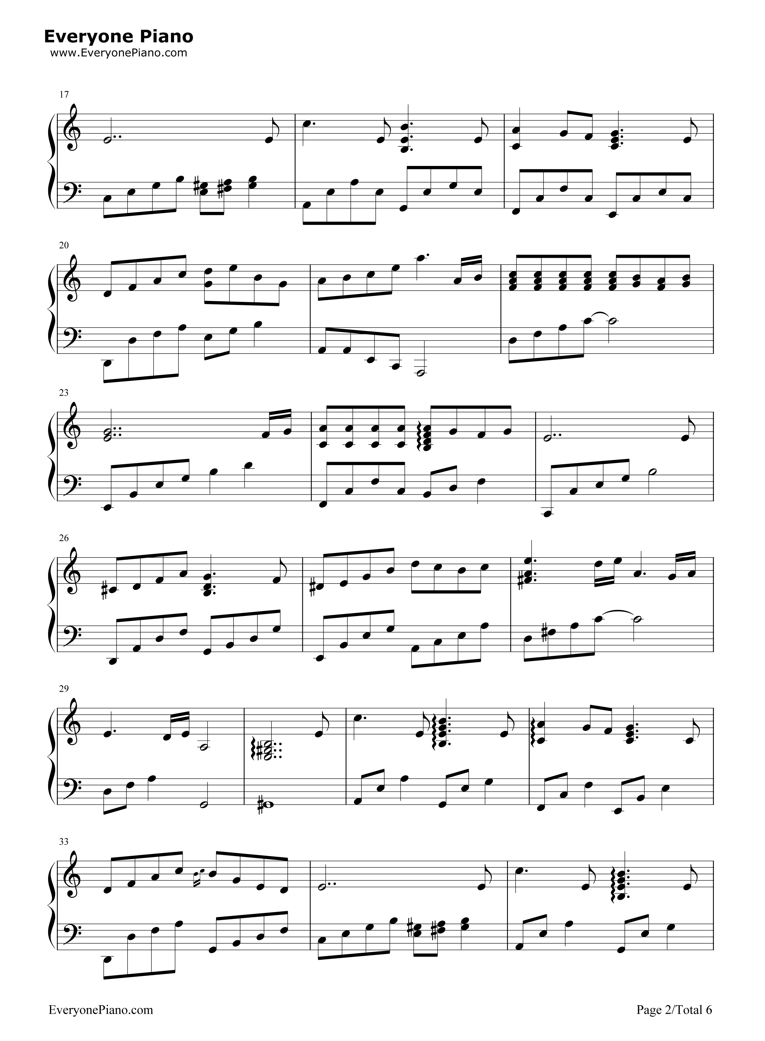 更替的四季钢琴谱_久石让__Joe_Hisaishi_宫崎骏