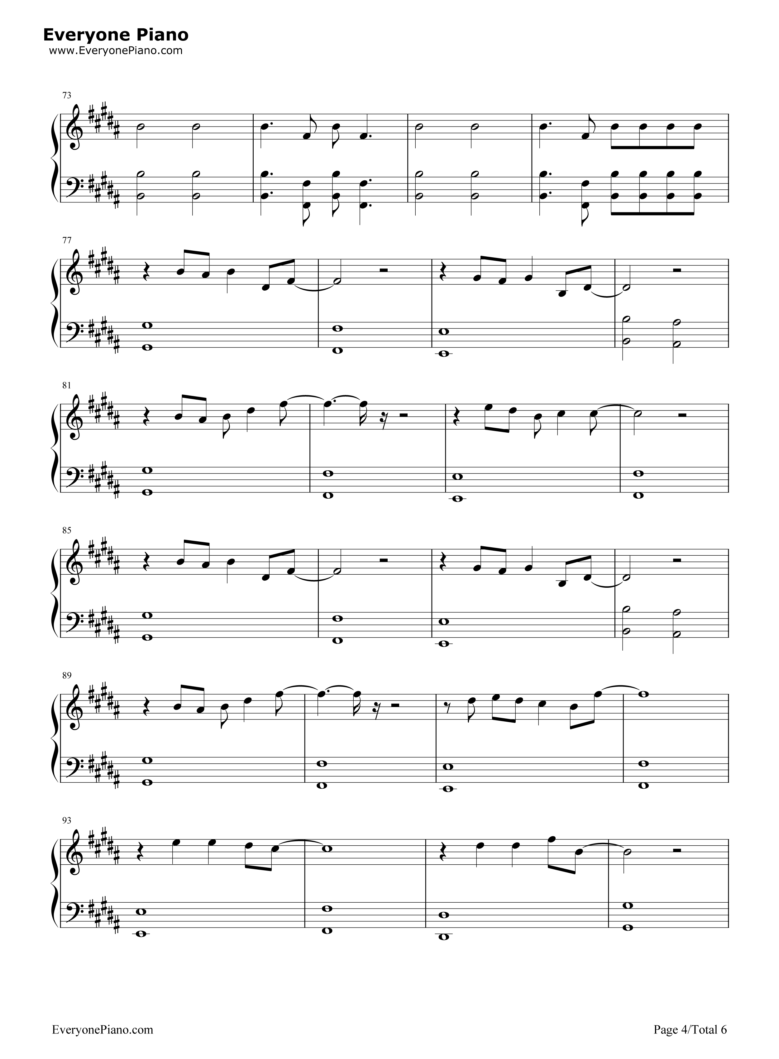 加油AMIGO钢琴谱_TFBOYS