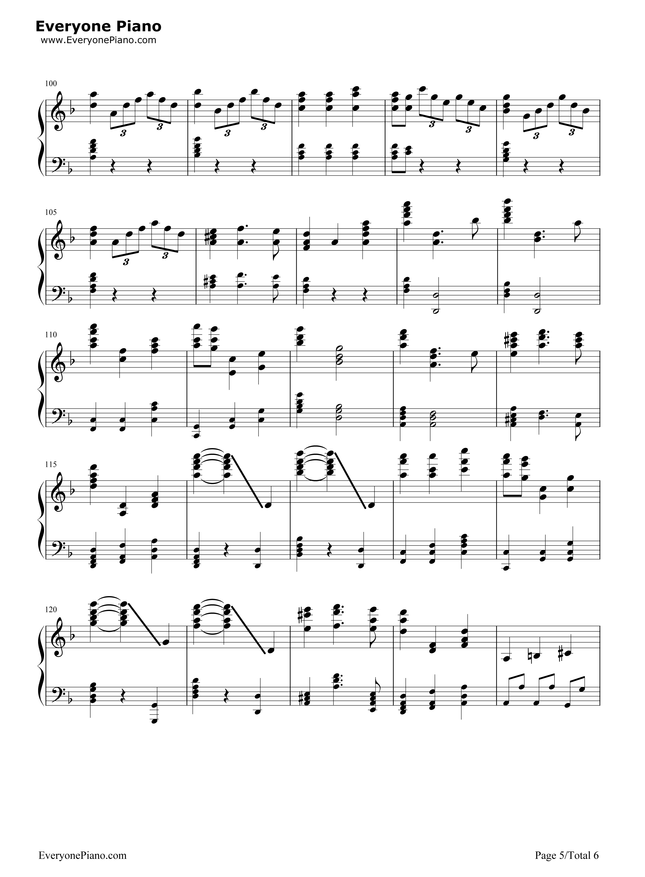 He_is_a_Pirate钢琴谱_Klaus_Badelt_Hans_Zimmer