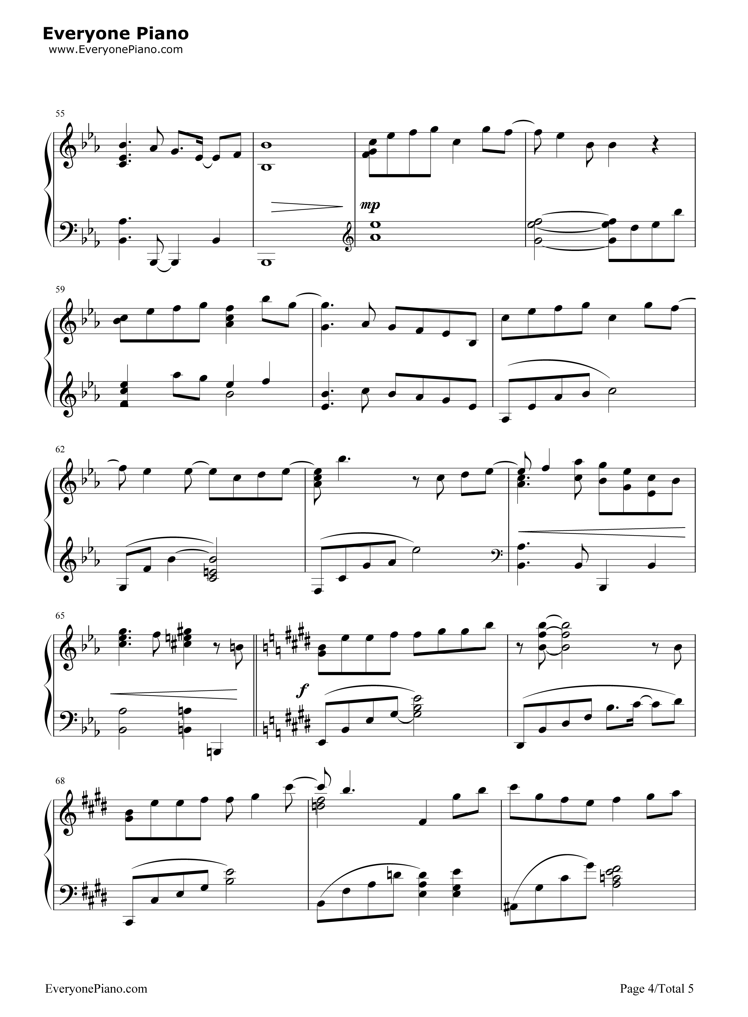 浮生未歇钢琴谱_HITA_音频怪物