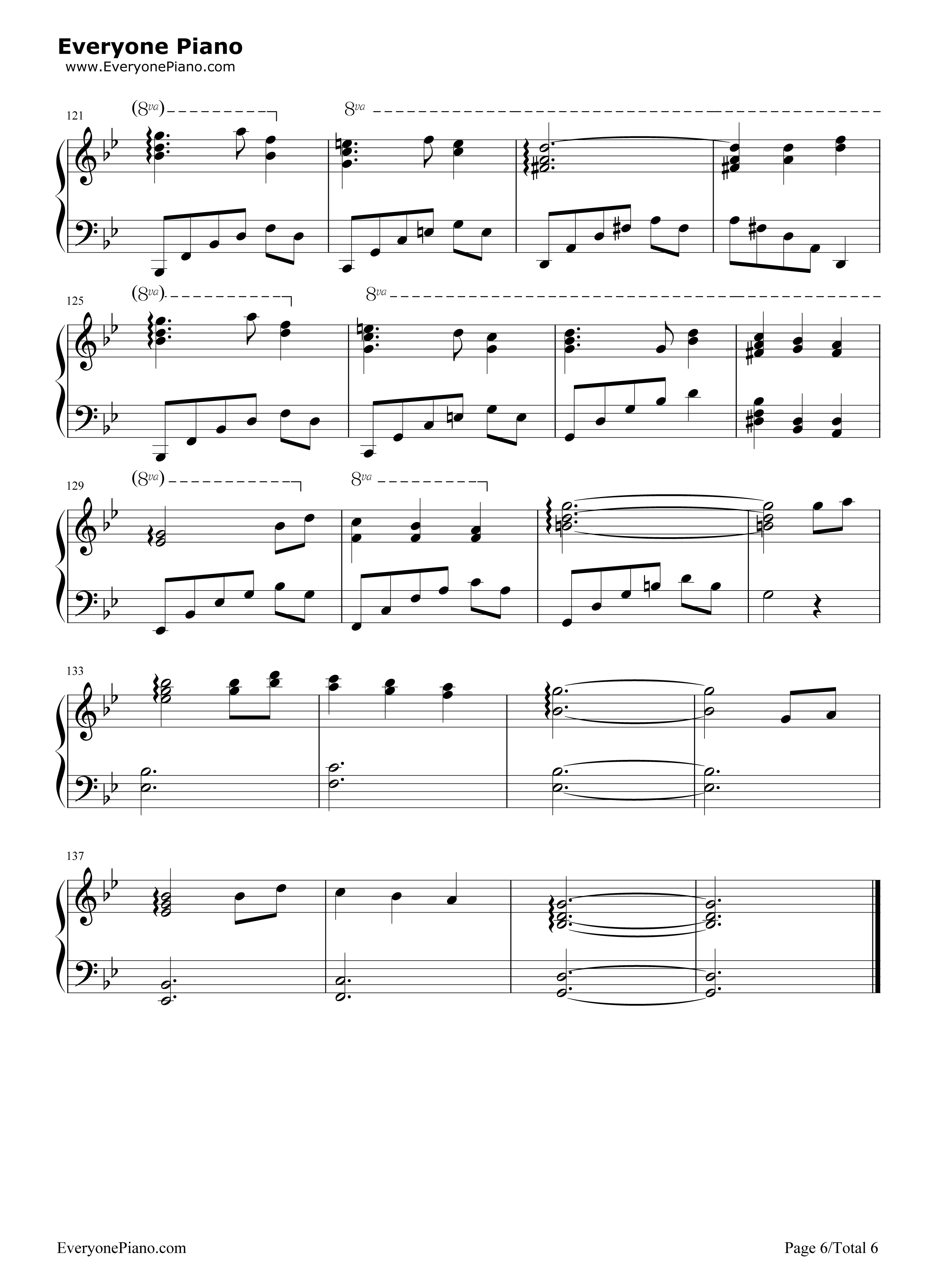 廃狱ララバイ钢琴谱_东方Project