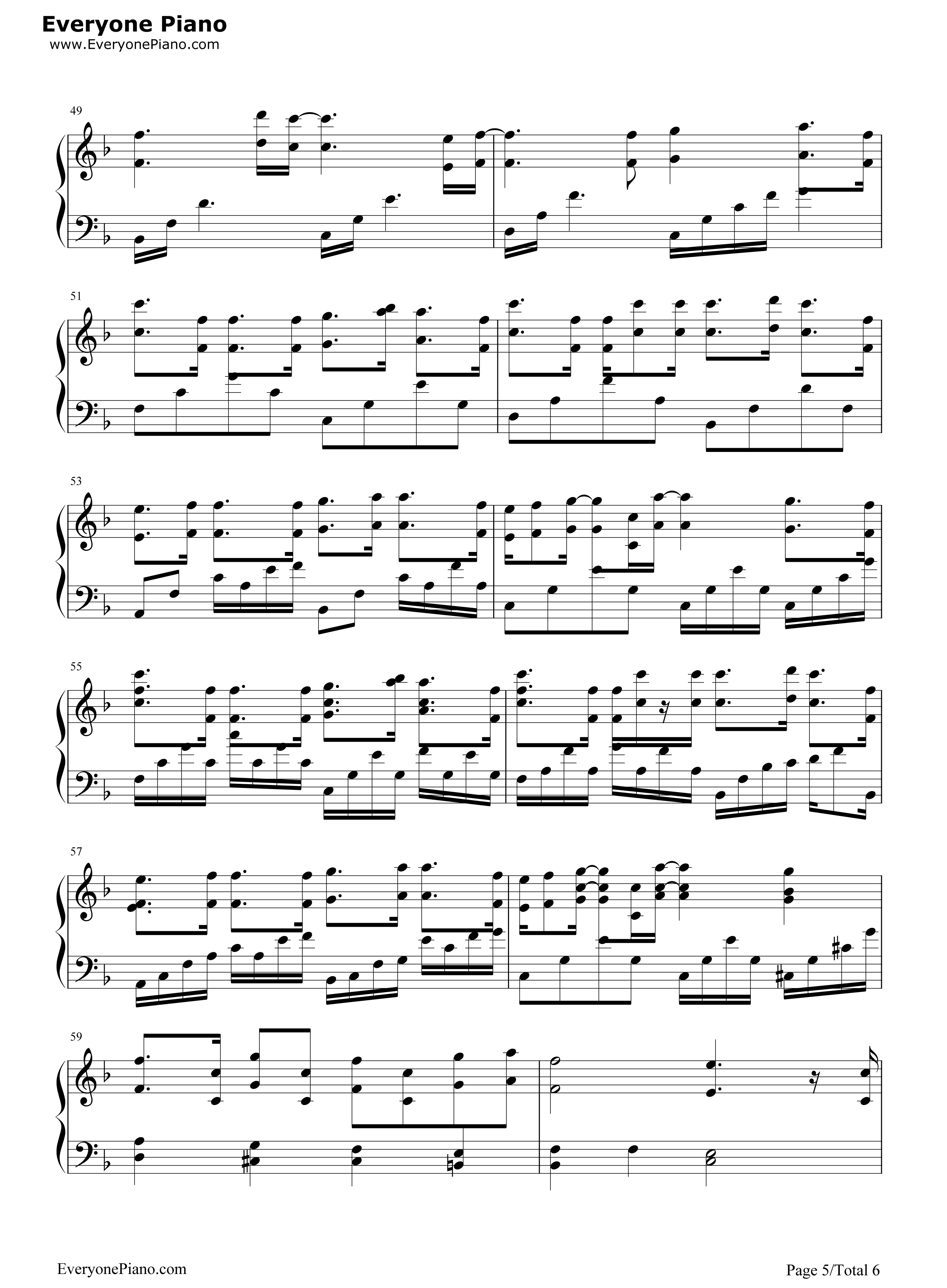 YUBIKIRI钢琴谱_Mili