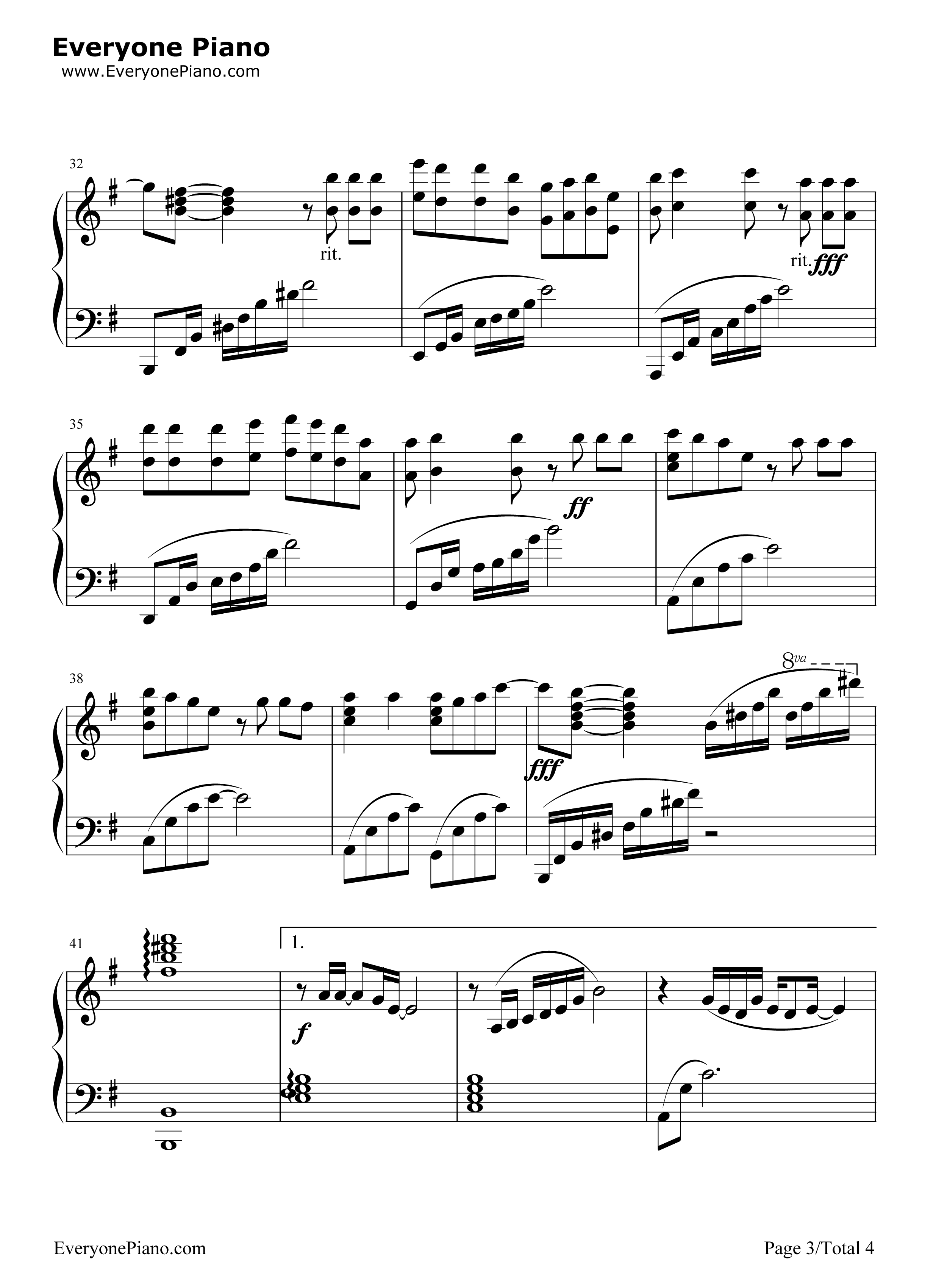 只要有你钢琴谱_孙楠_那英