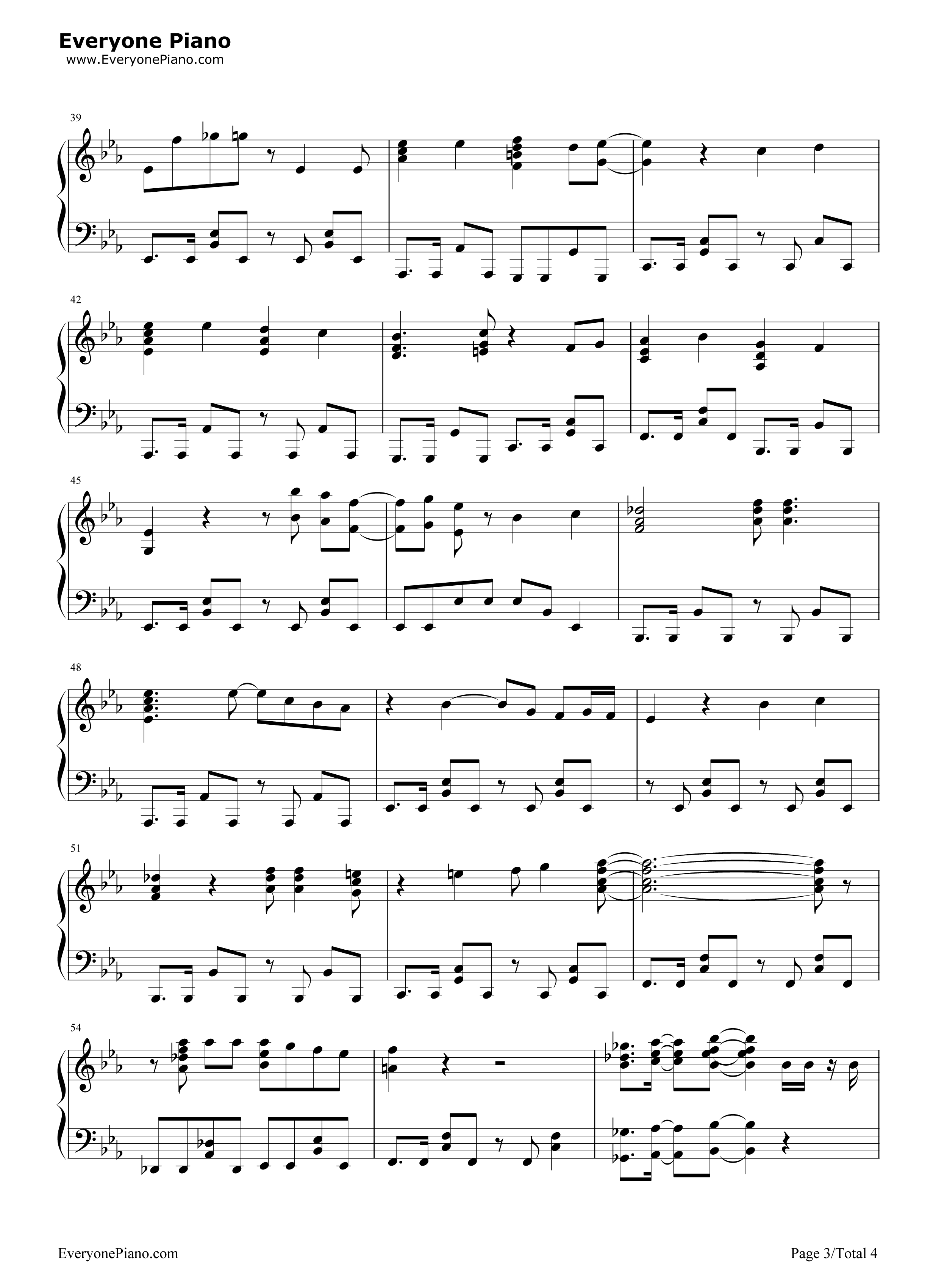 We_are!钢琴谱_きただにひろし