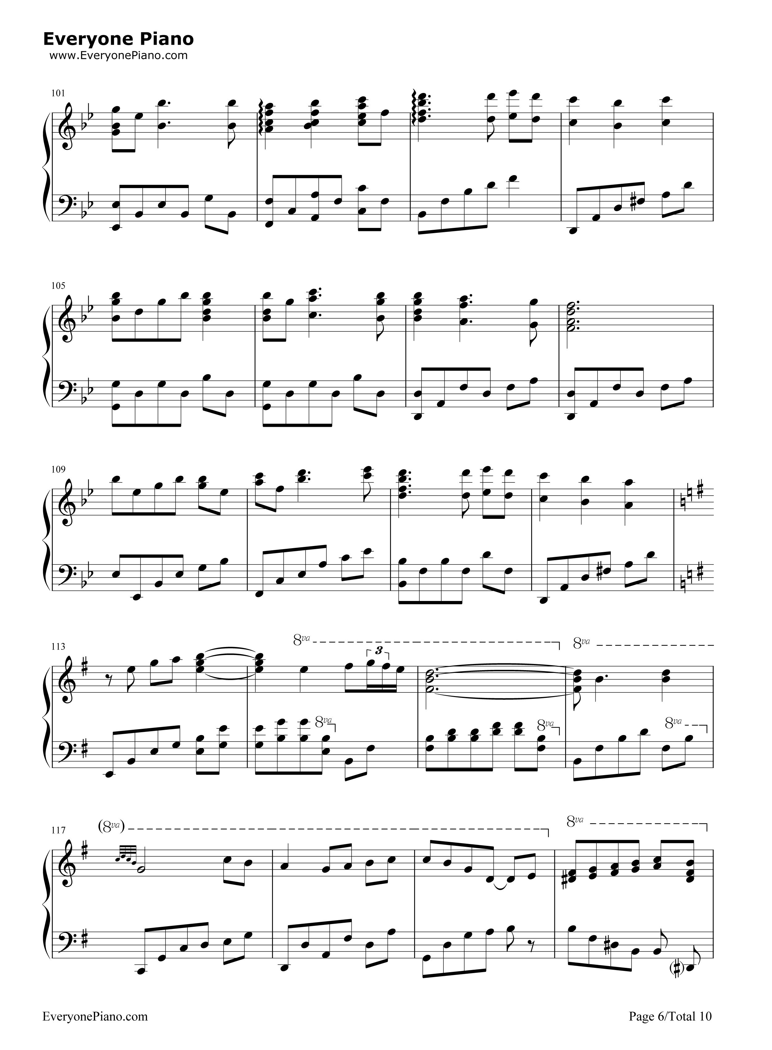 Everytime_You_Kissed_Me钢琴谱_Emily_Bindiger