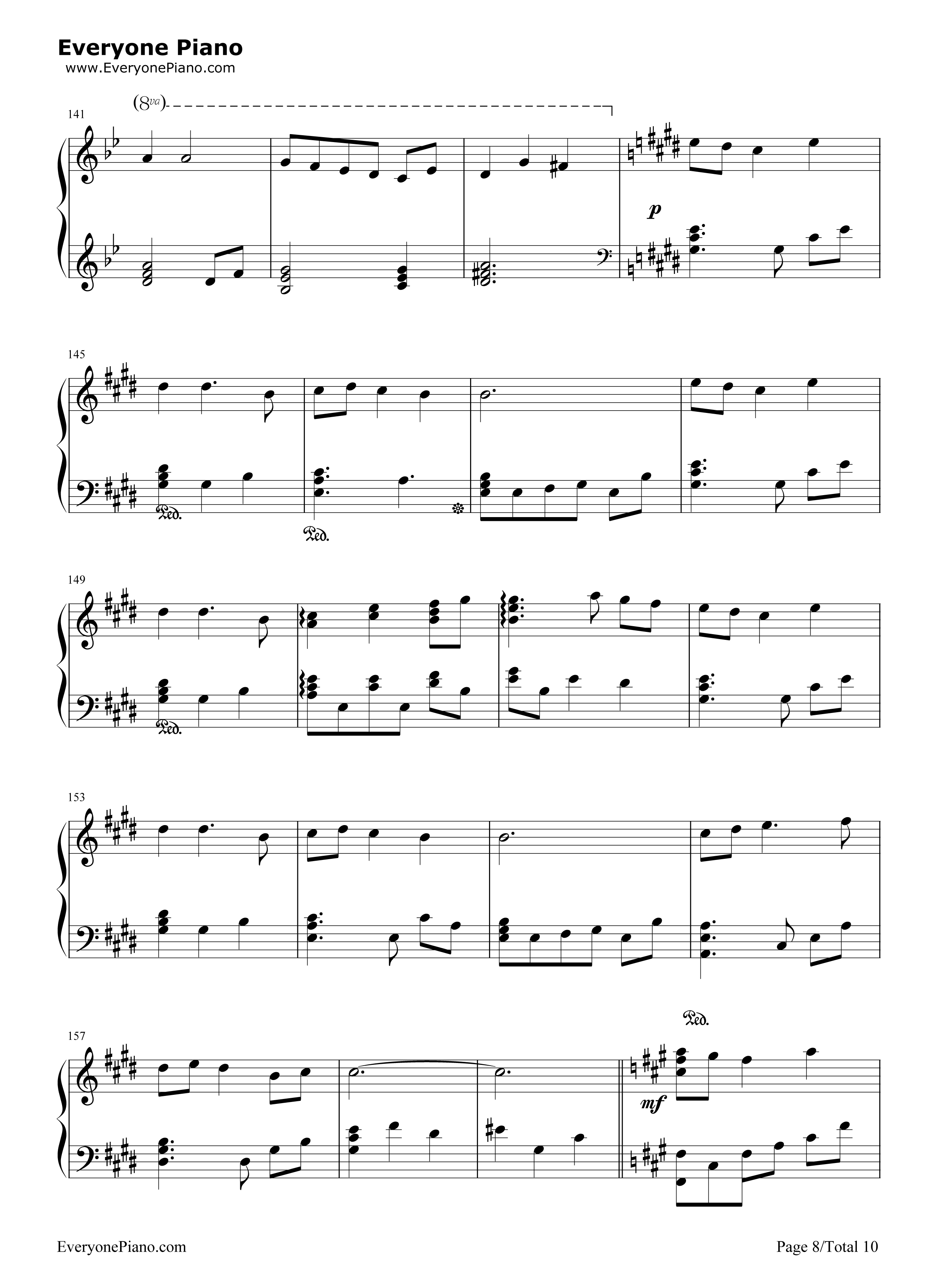 Everytime_You_Kissed_Me钢琴谱_Emily_Bindiger