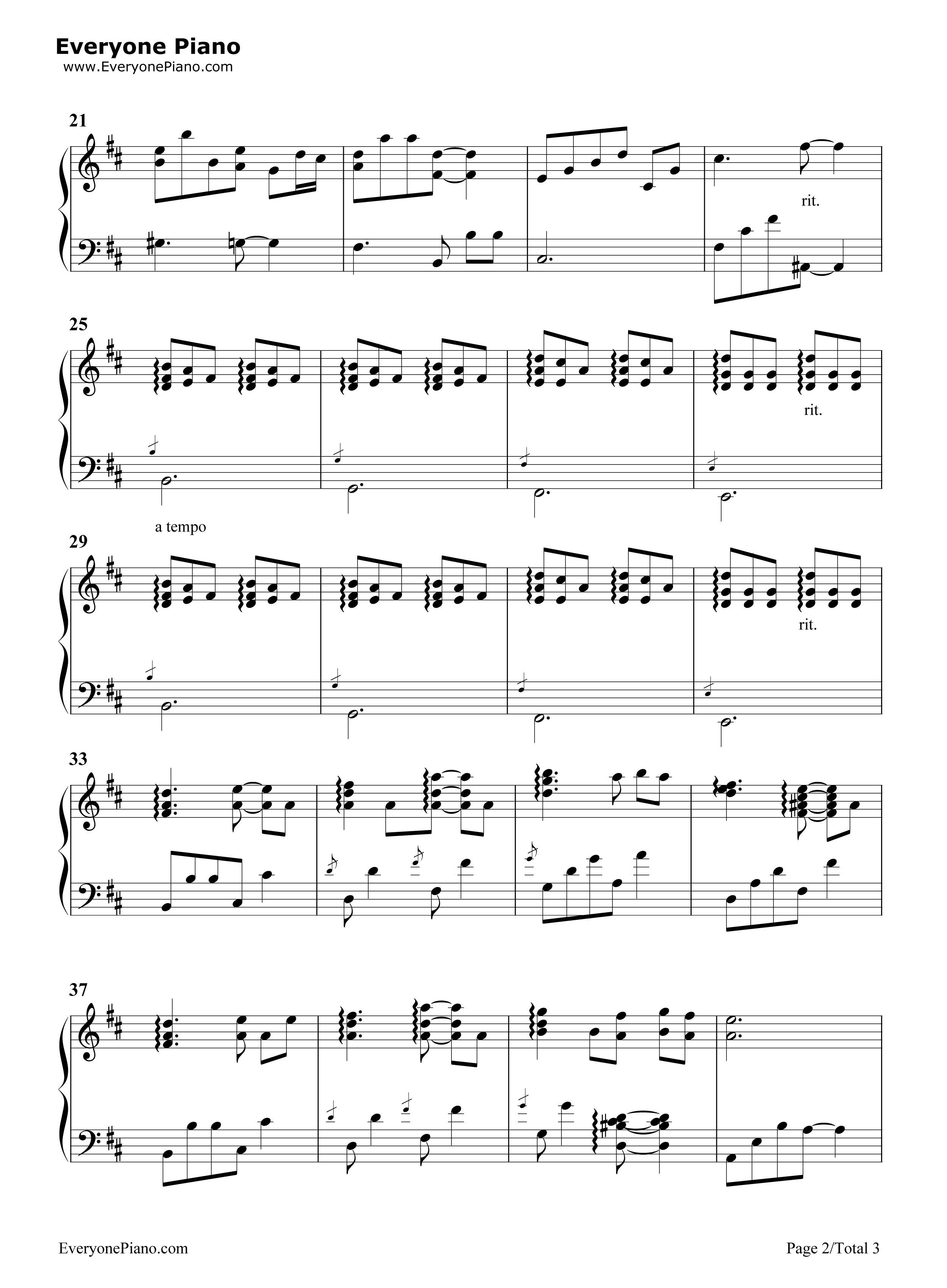 雨のテーマ钢琴谱_柿岛伸次