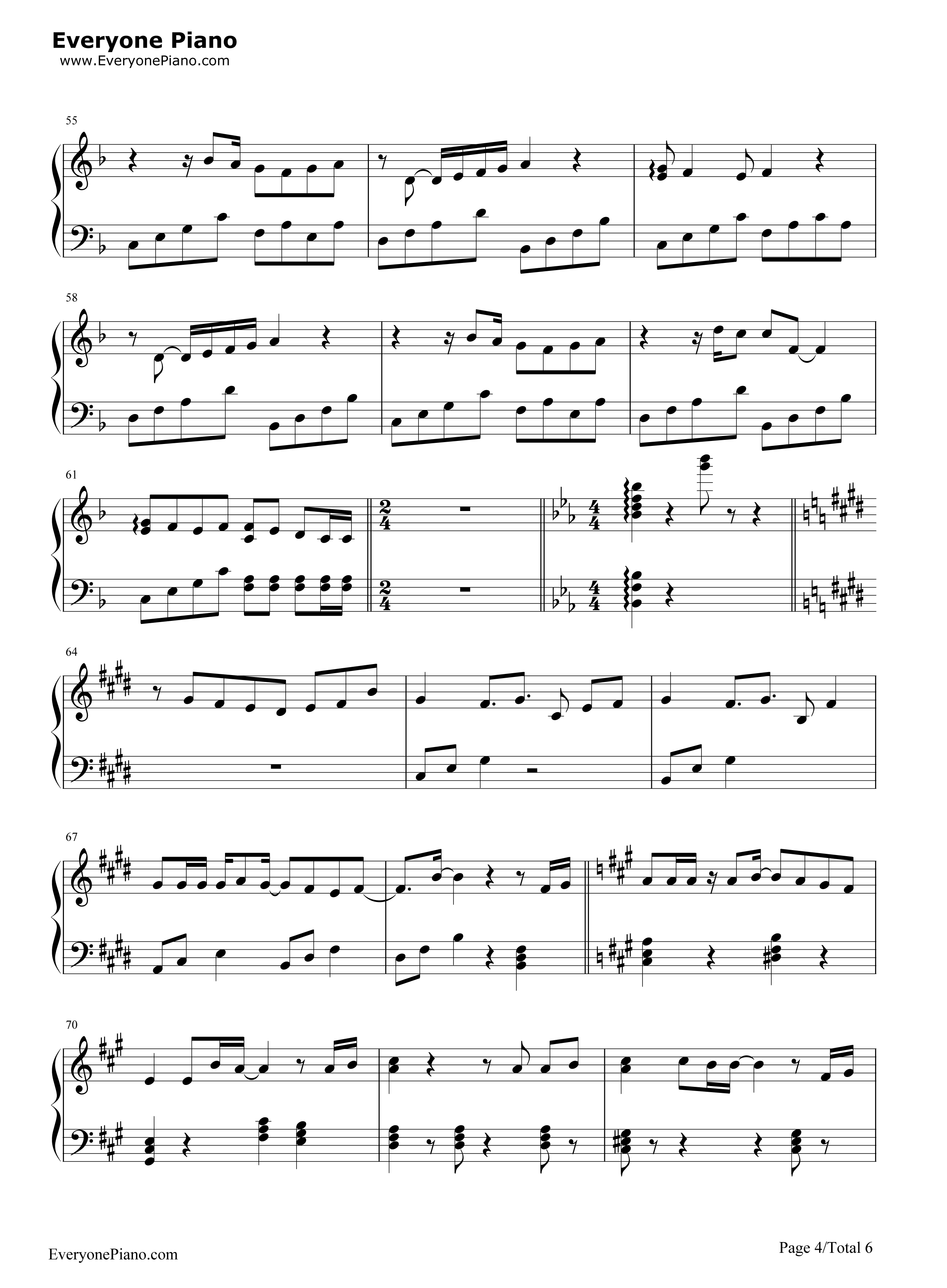 美丽之物钢琴谱_Sound_Horizon__幻想乐团