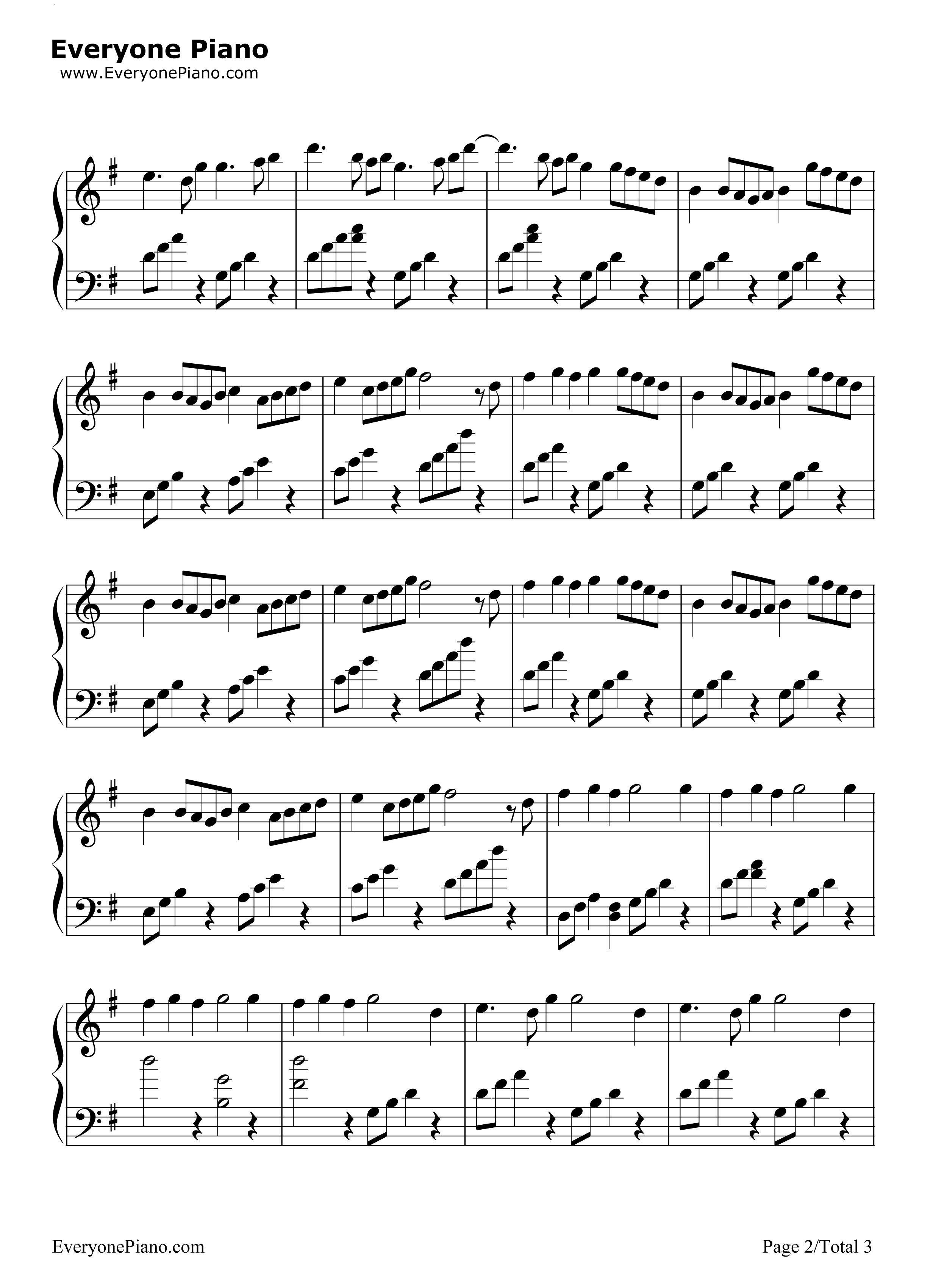 Give_Me_Your_Hand钢琴谱_乔治·温斯顿