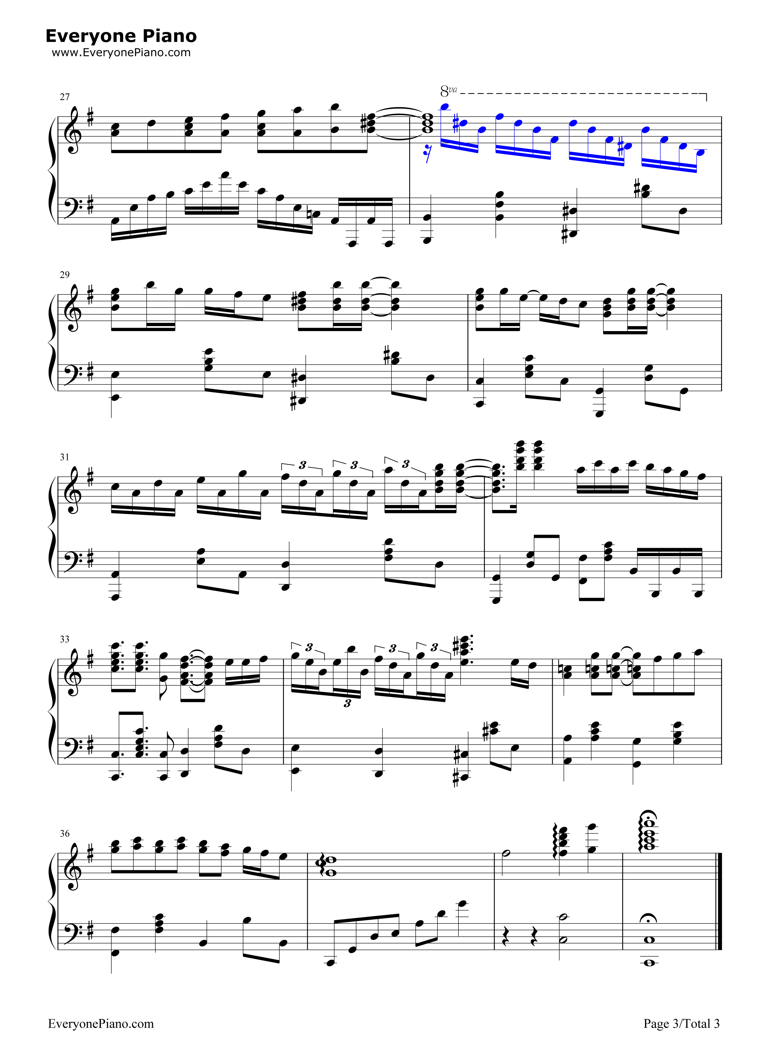 月灯り钢琴谱_雨宫天