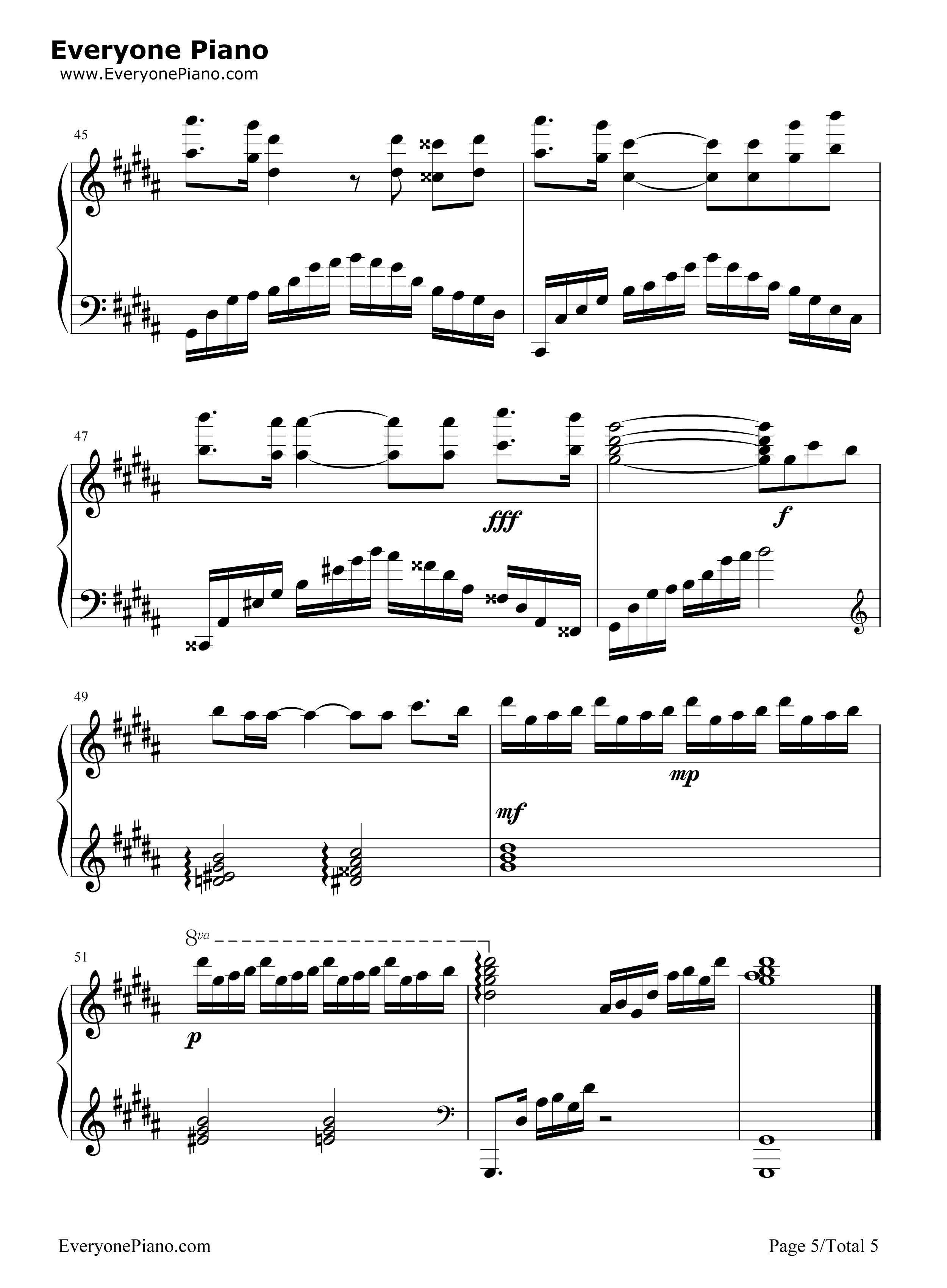 让梦冬眠钢琴谱_孙楠_艾雨