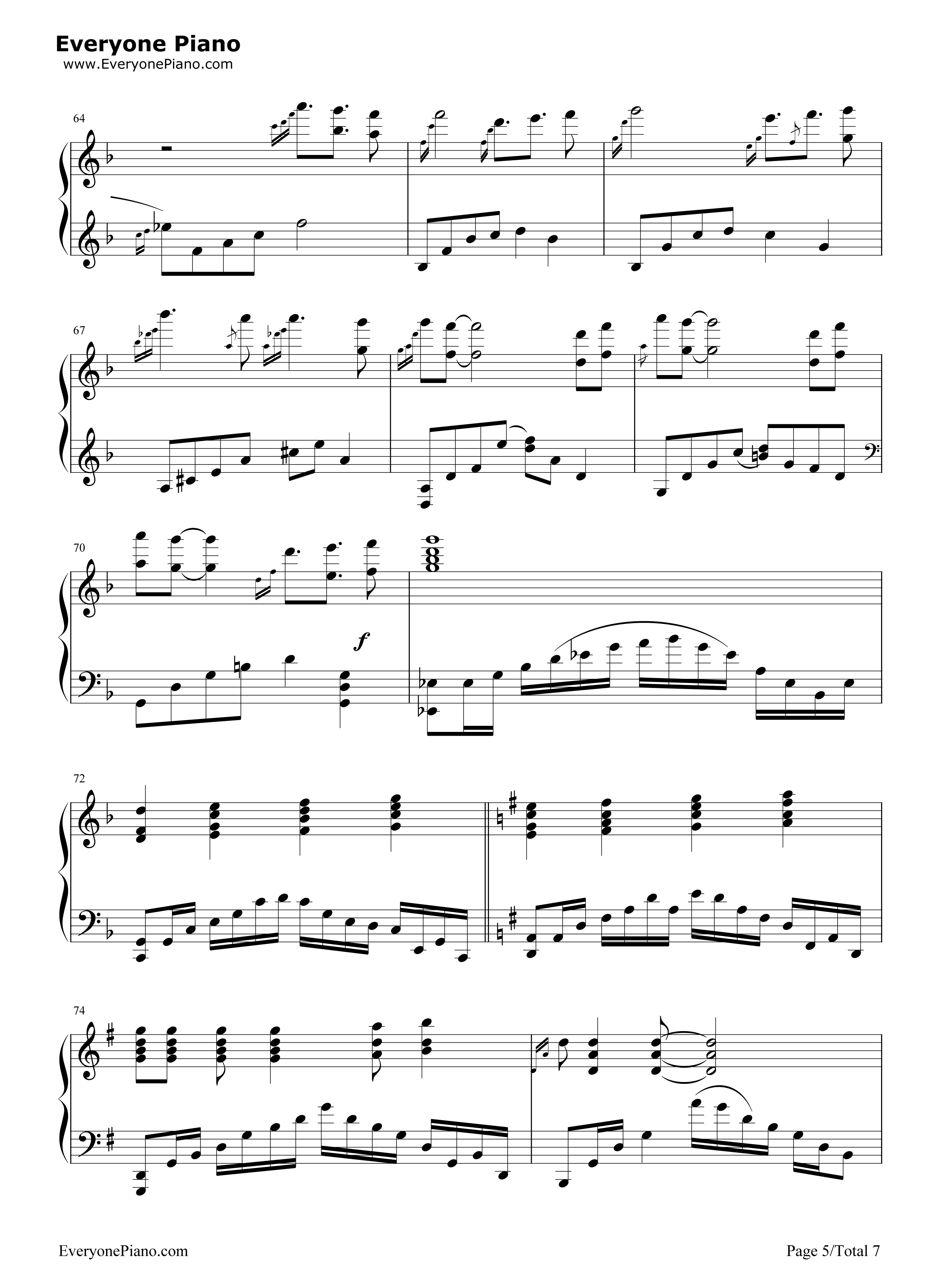 Part_of_Your_World钢琴谱_Alan_Menken