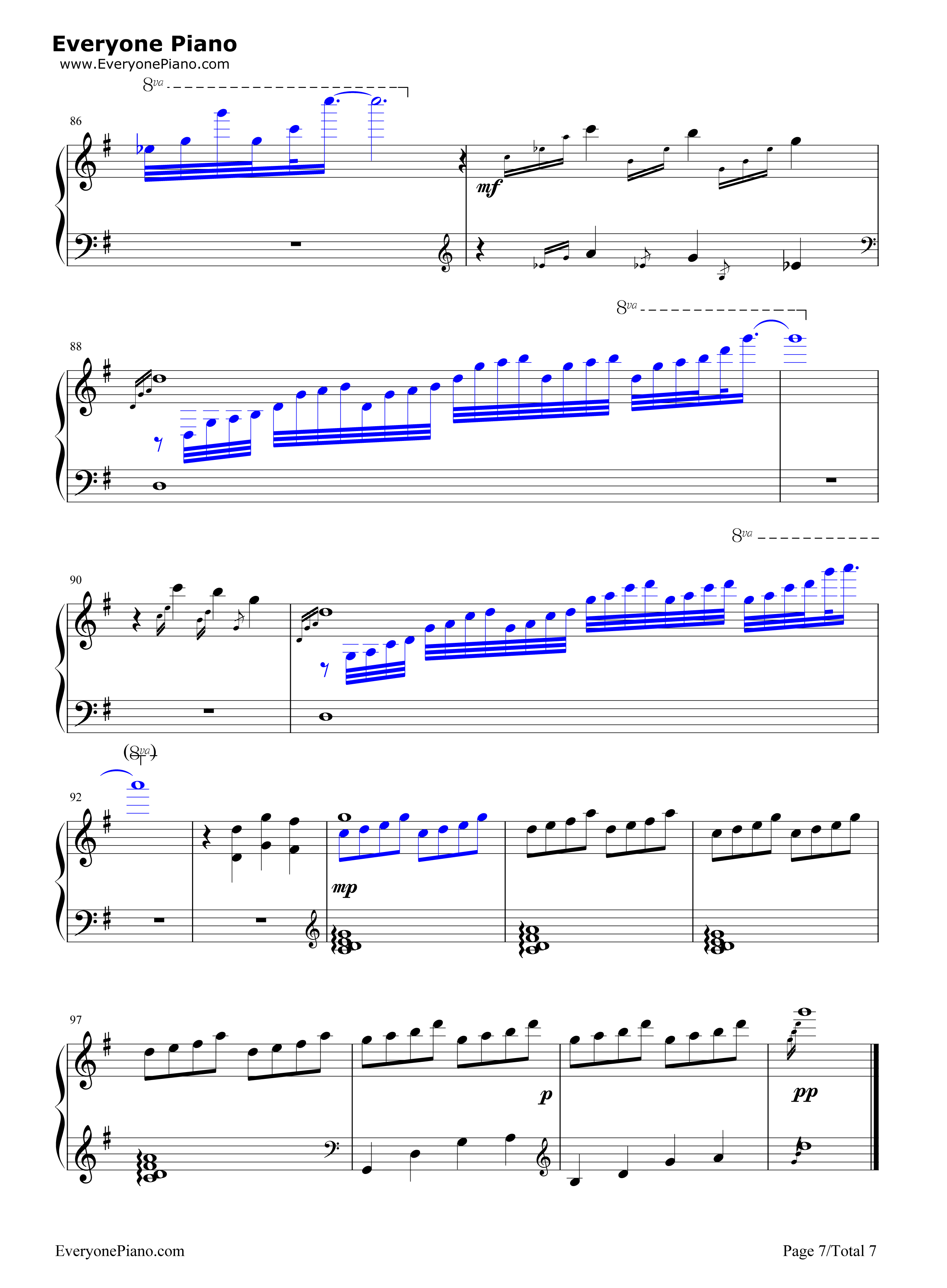 Part_of_Your_World钢琴谱_Alan_Menken