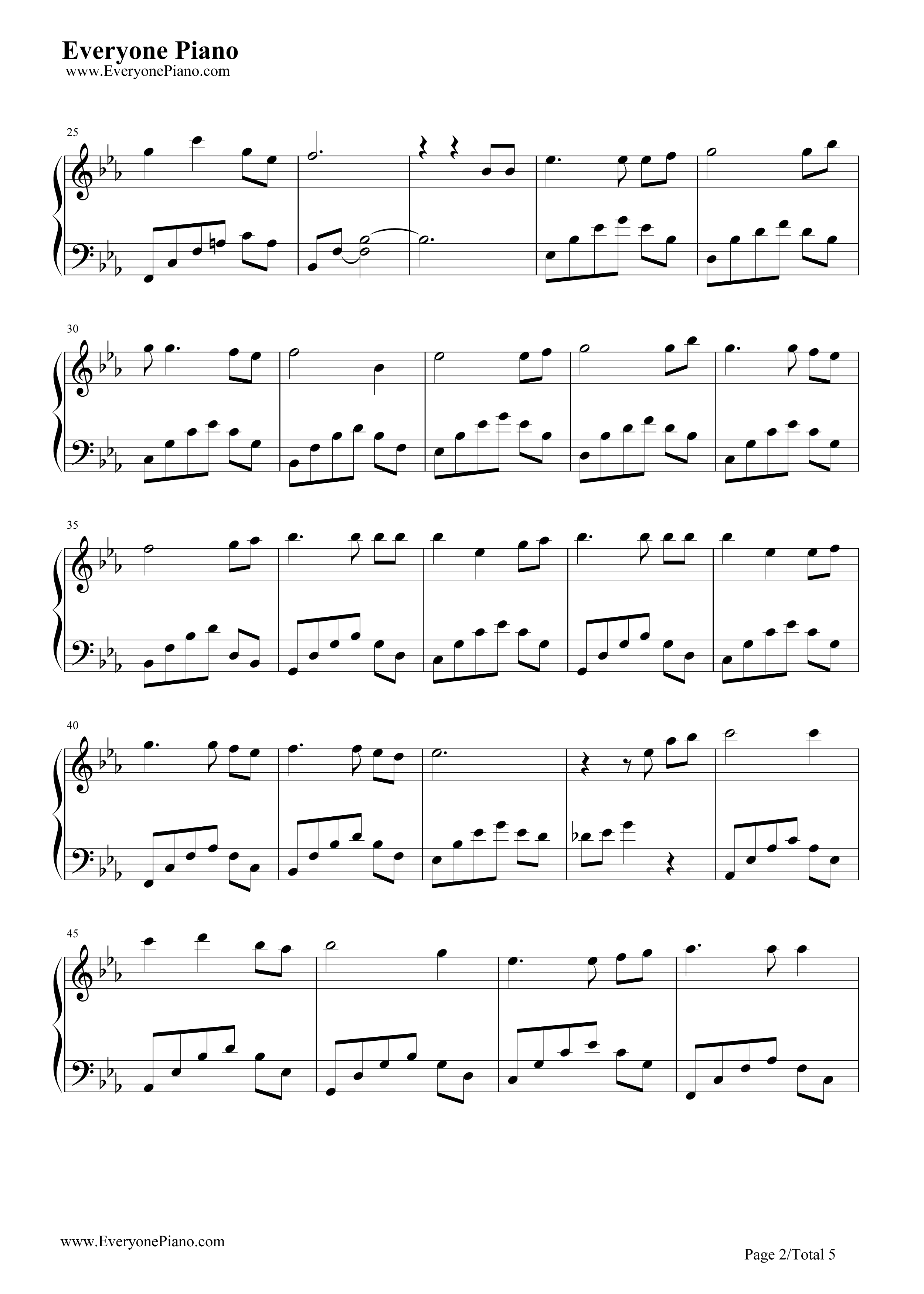 向日葵之家的圆舞曲钢琴谱_藤泽麻衣__久石让_宫崎骏