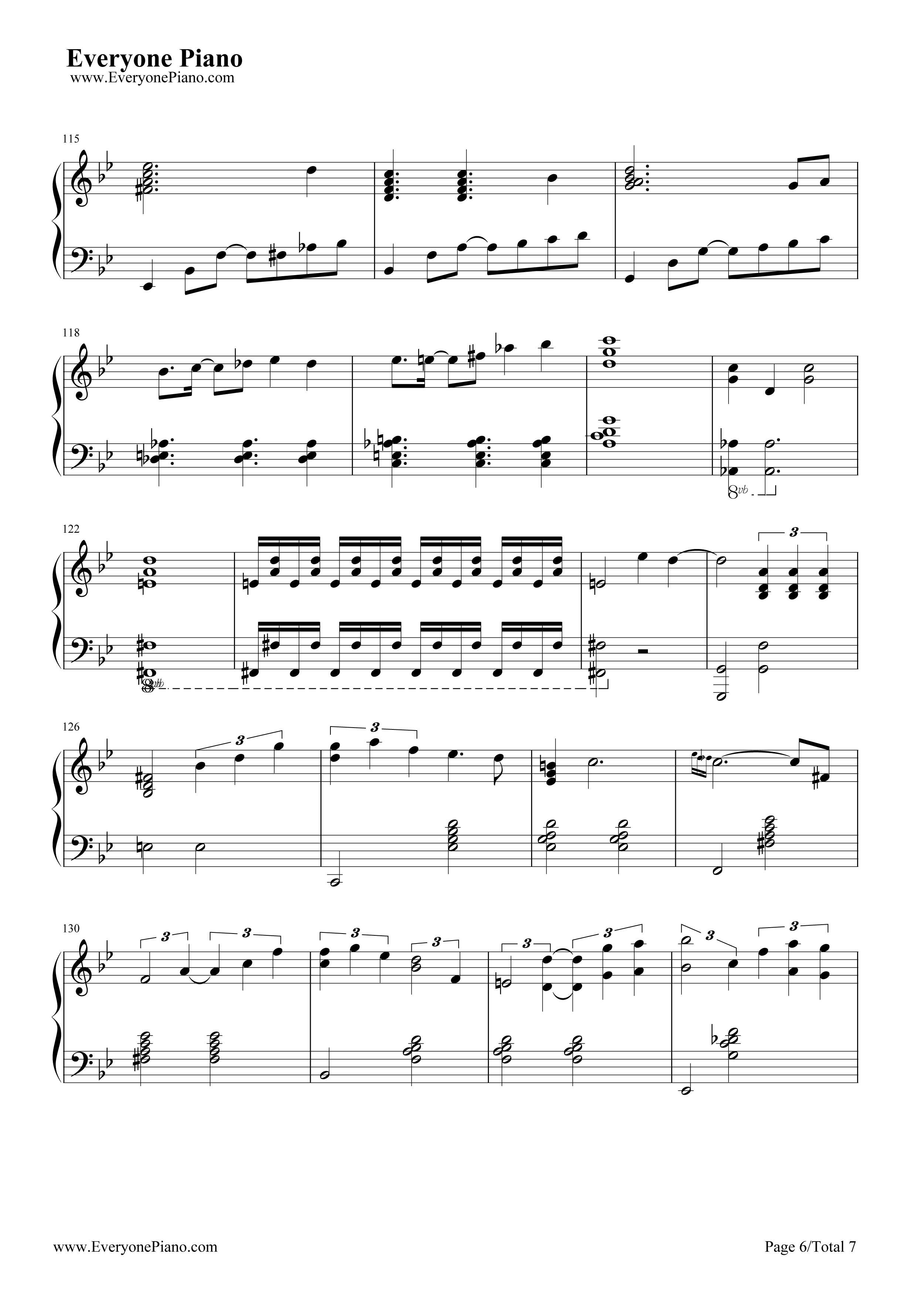 Ballade钢琴谱_久石让