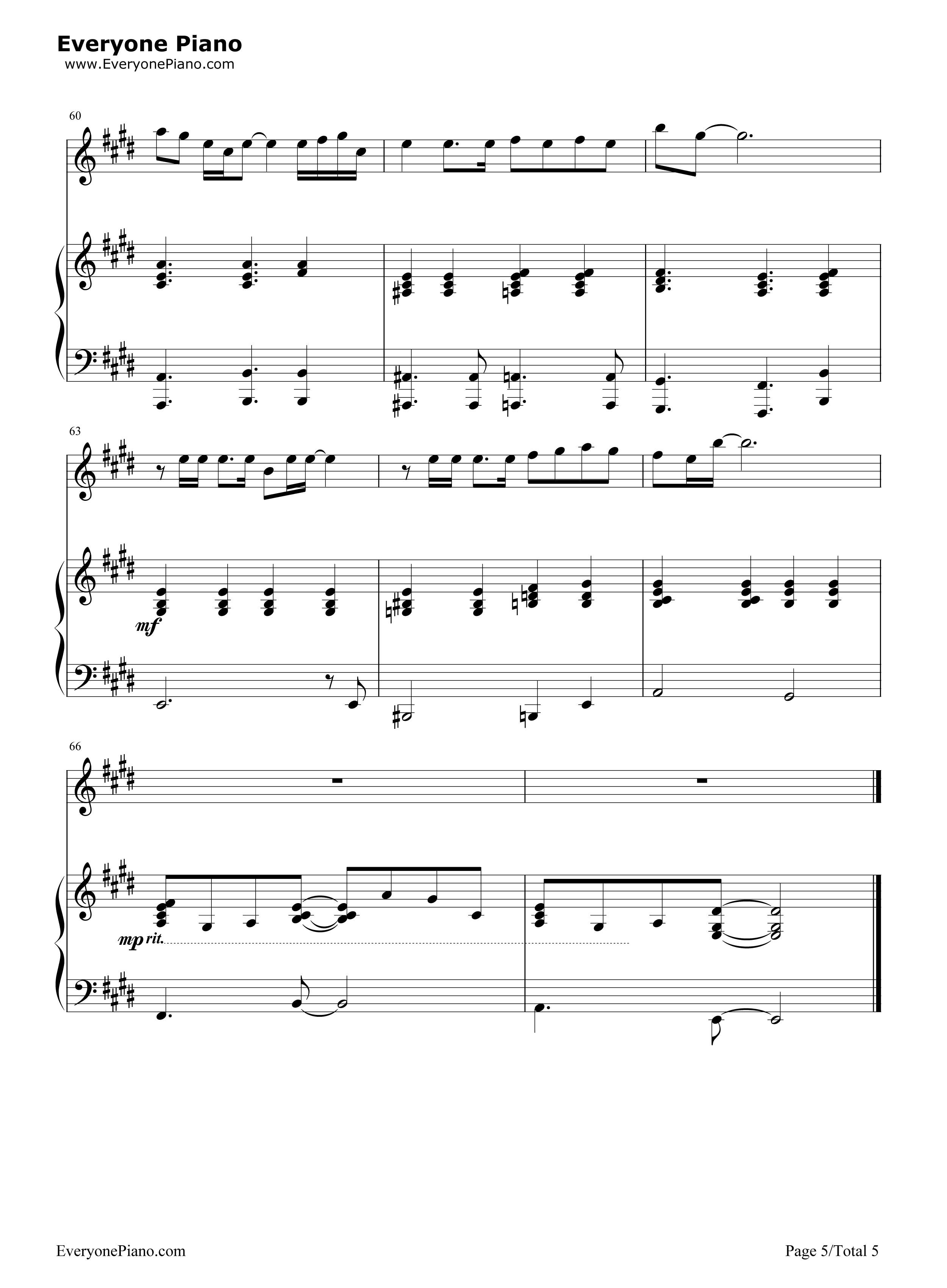 三国駅钢琴谱_Aiko