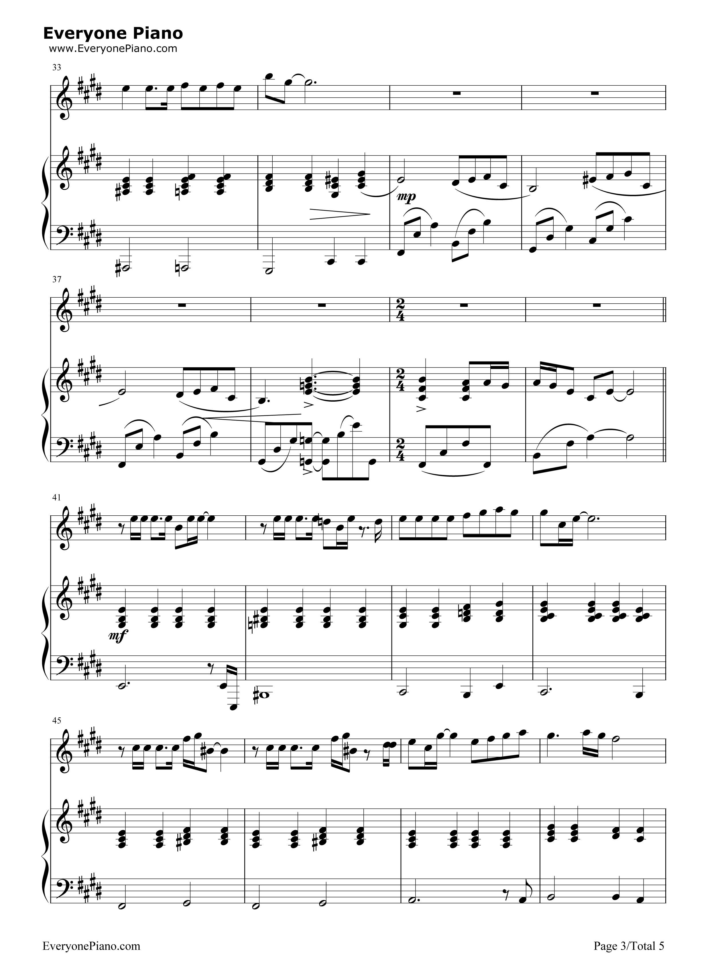 三国駅钢琴谱_Aiko