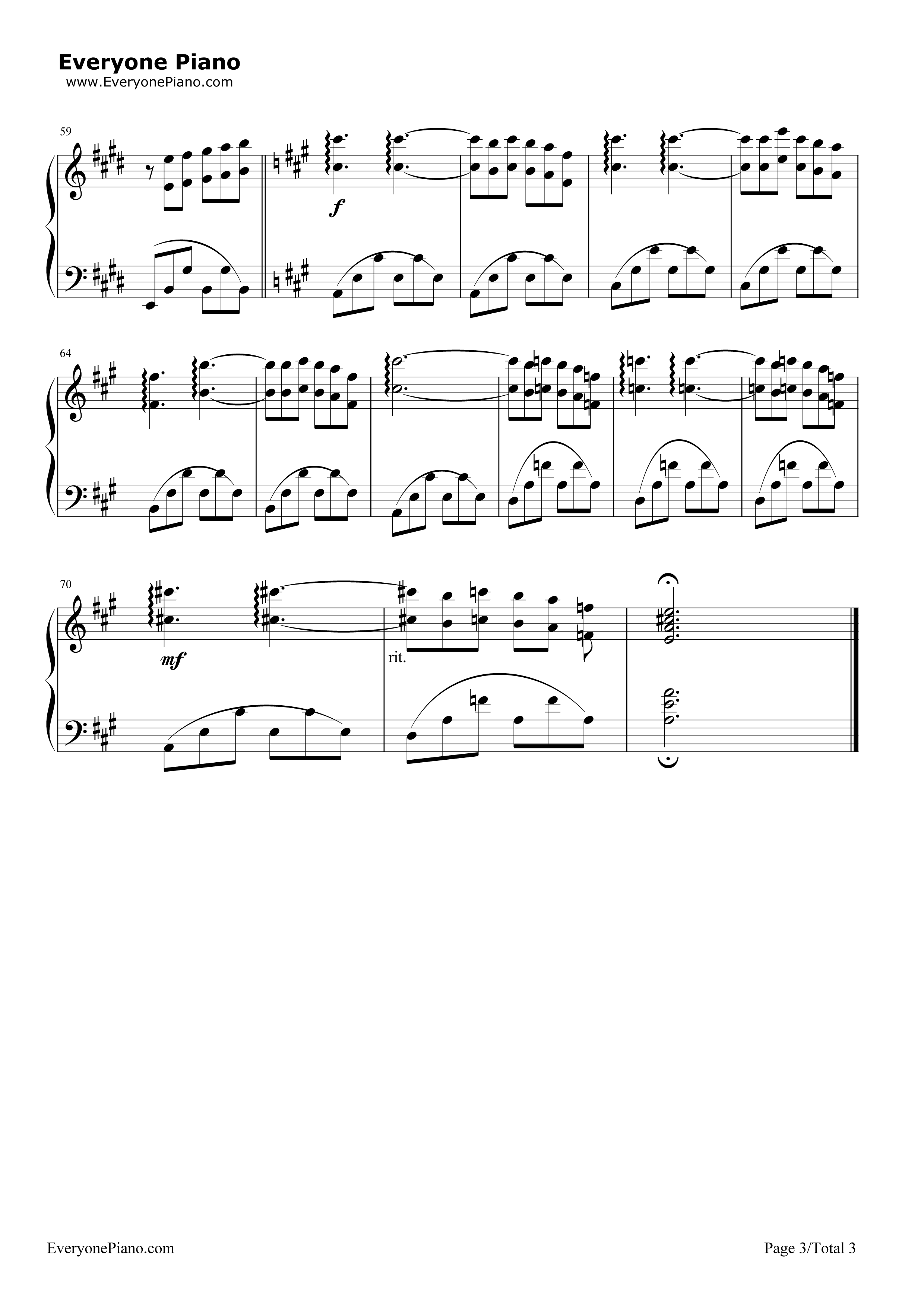 梦中的鸟钢琴谱_理查德·克莱德曼__Richard_Clayderman