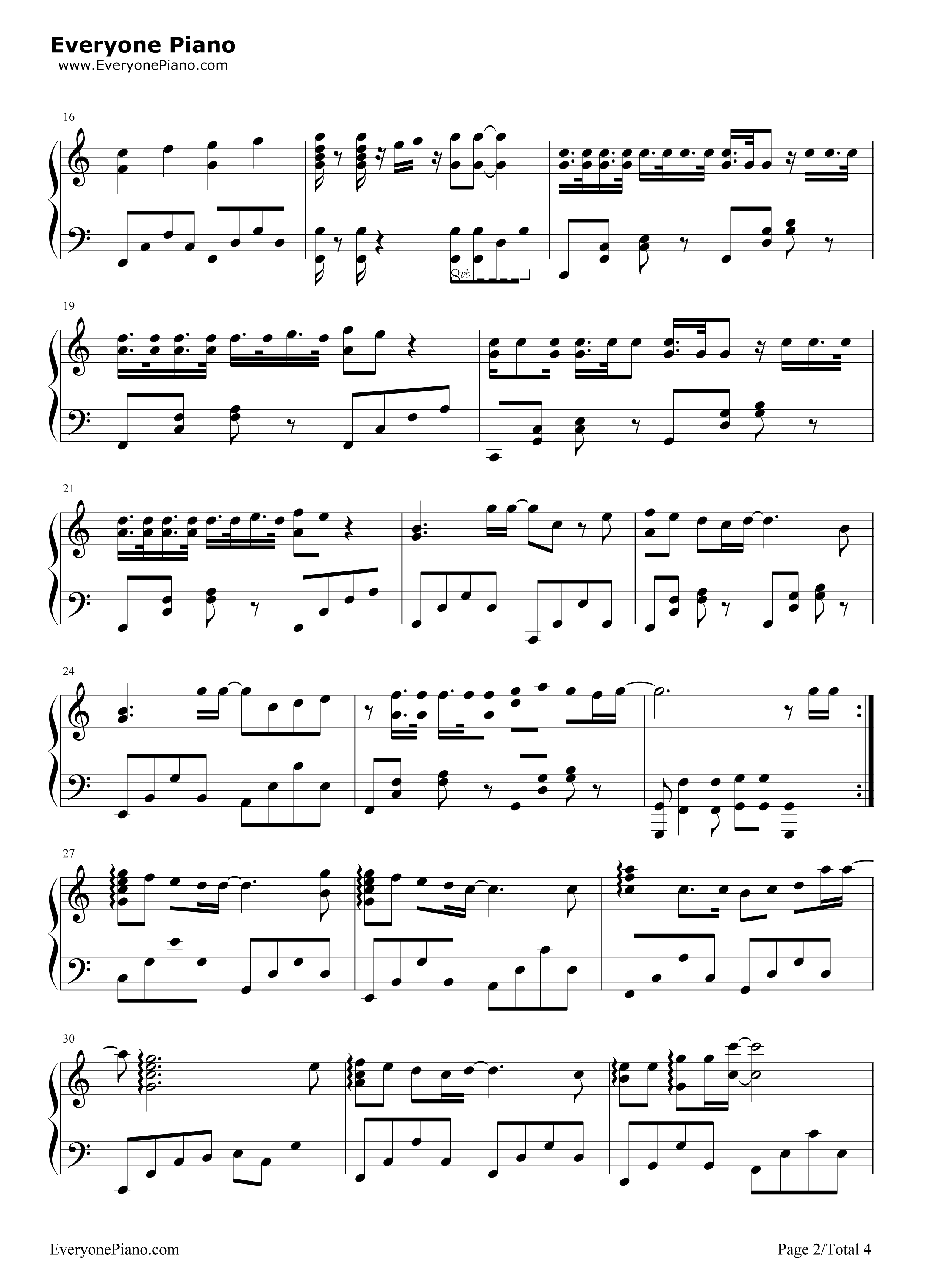 Sentimental_Steps钢琴谱_μ's