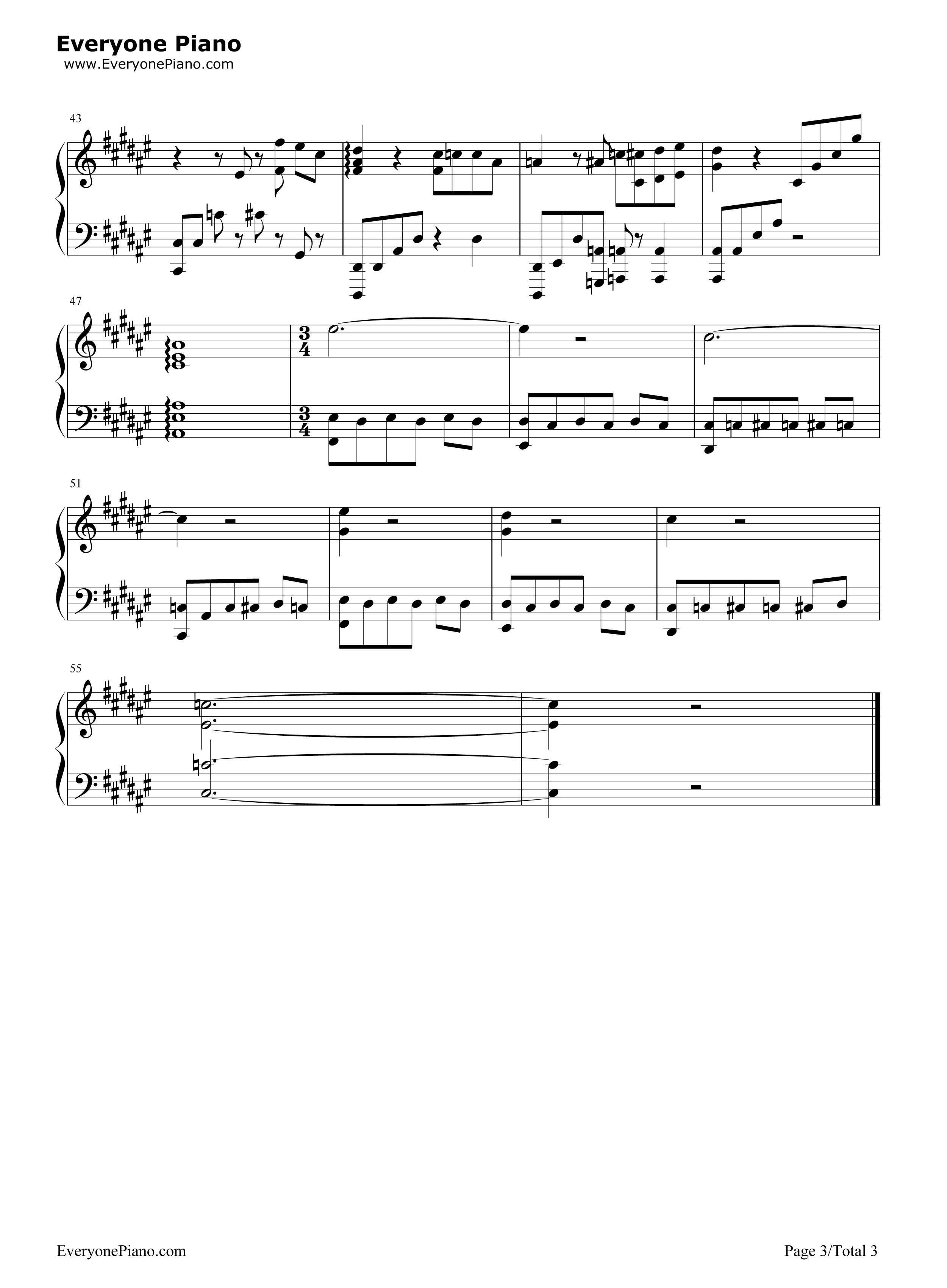 Goodbye_World钢琴谱_Jang_Young_gyu