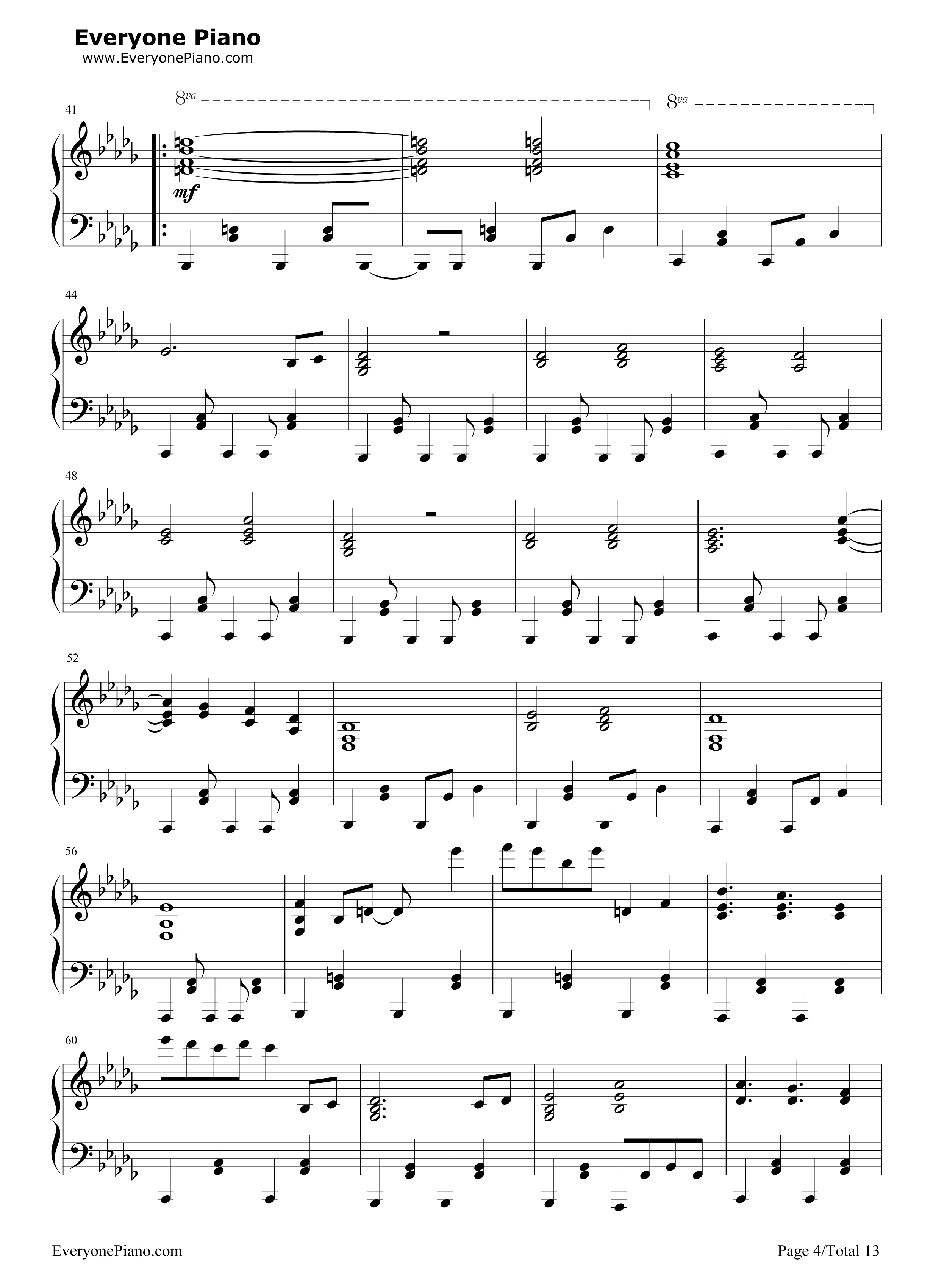 初音未来的消失钢琴谱_cosMo__暴走P__触手猴